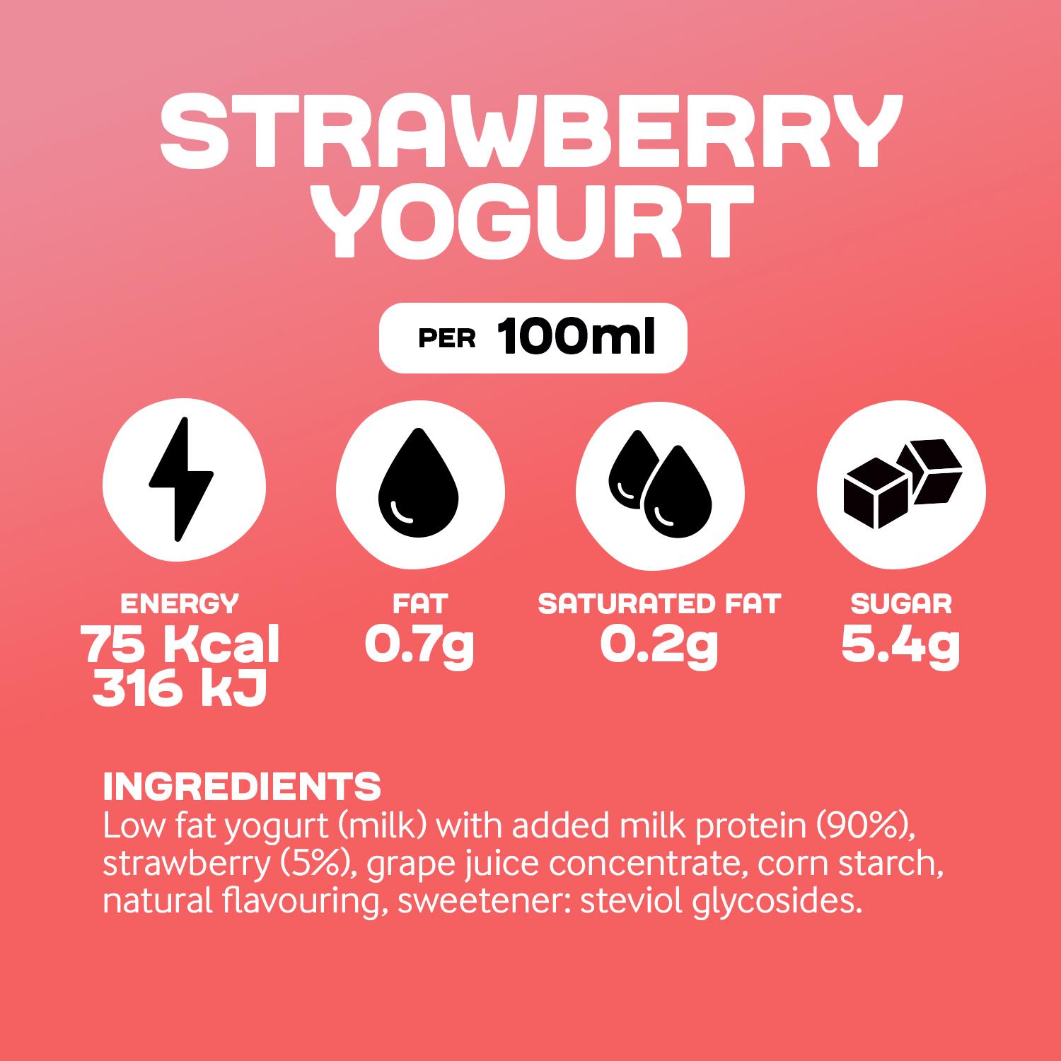 Arla Protein 200g Strawberry Yogurt thumbnail 4