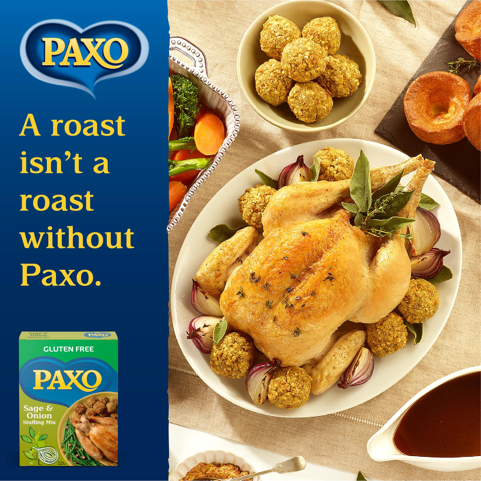 Paxo Gluten Free Sage & Onion Stuffing Mix 150g thumbnail 4