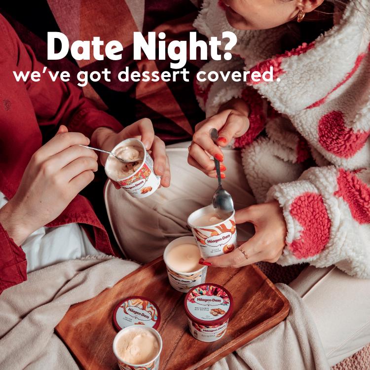 Haagen-Dazs Caramel Collection Mini Frozen Dessert Ice Cream Tub 4x95ml thumbnail 3