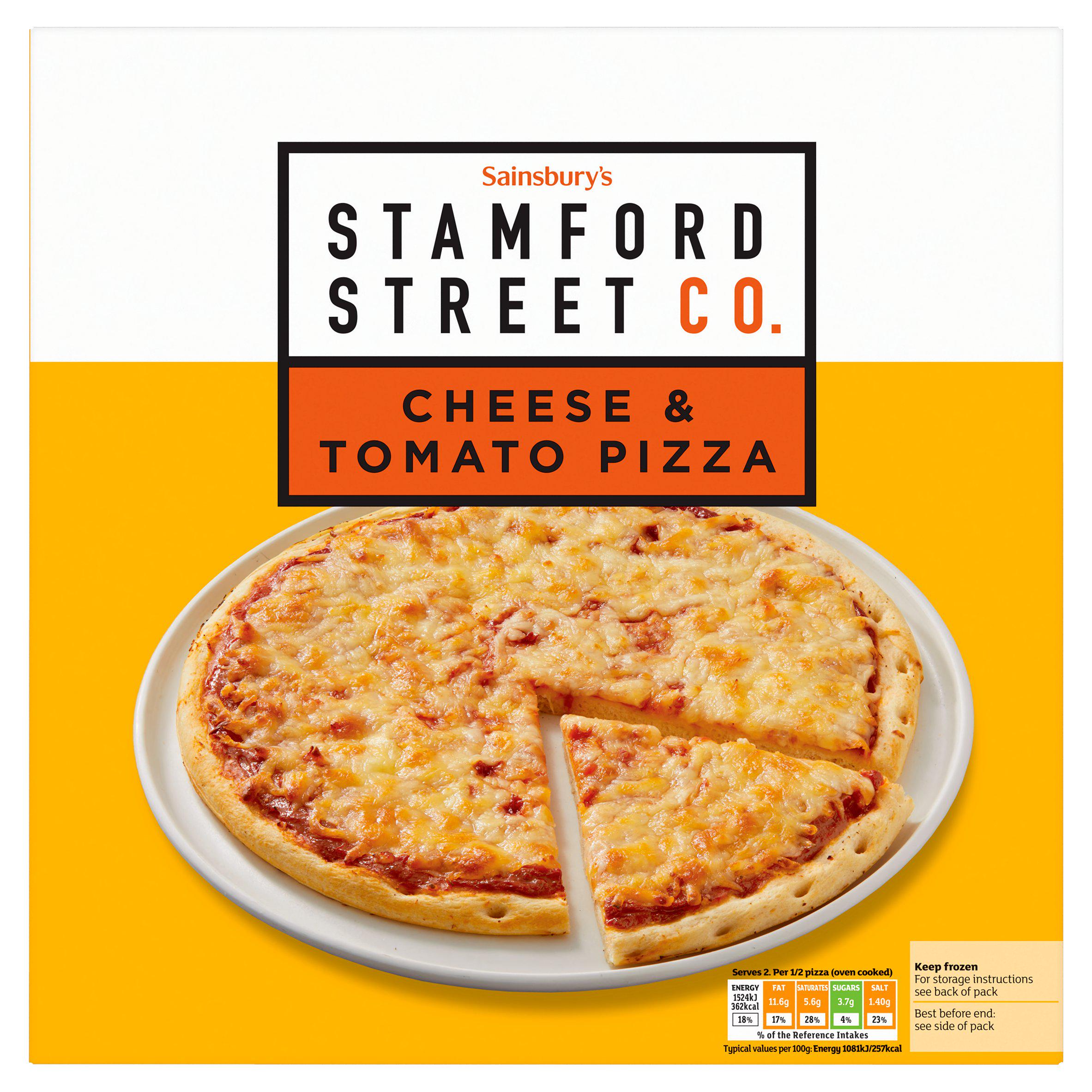 Stamford Street Co. 306g Cheese & Tomato Pizza