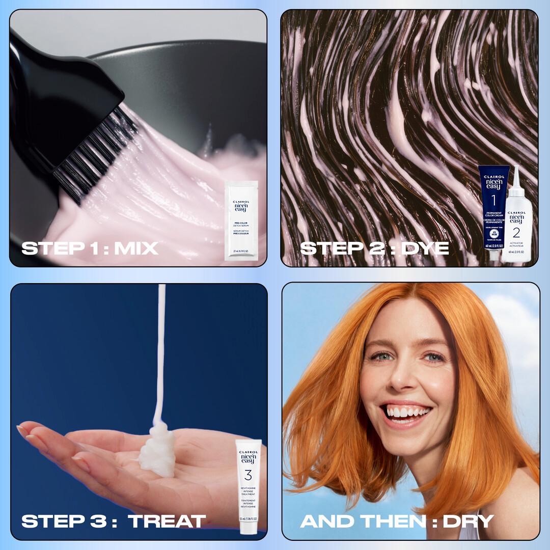 Clairol Nice'N Easy Medium Ash Blonde 8A Permanent Crème Hair Dye thumbnail 5