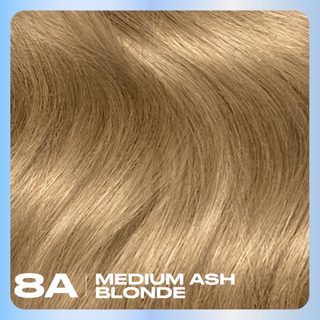 Clairol Nice'N Easy Medium Ash Blonde 8A Permanent Crème Hair Dye thumbnail 6
