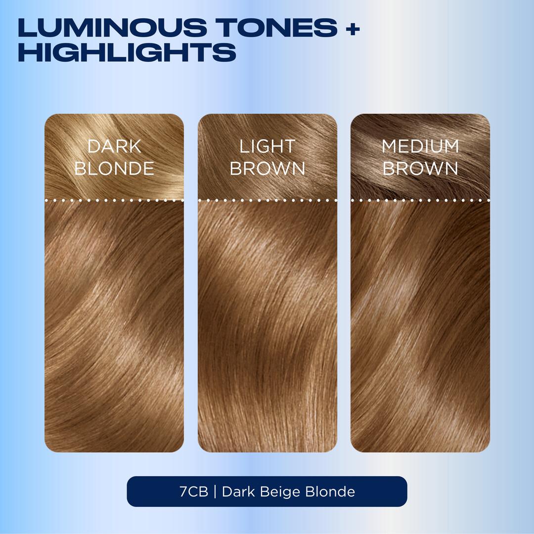 Clairol Nice'N Easy 7CB Dark Beige Blonde Permanent Crème Hair Dye thumbnail 3