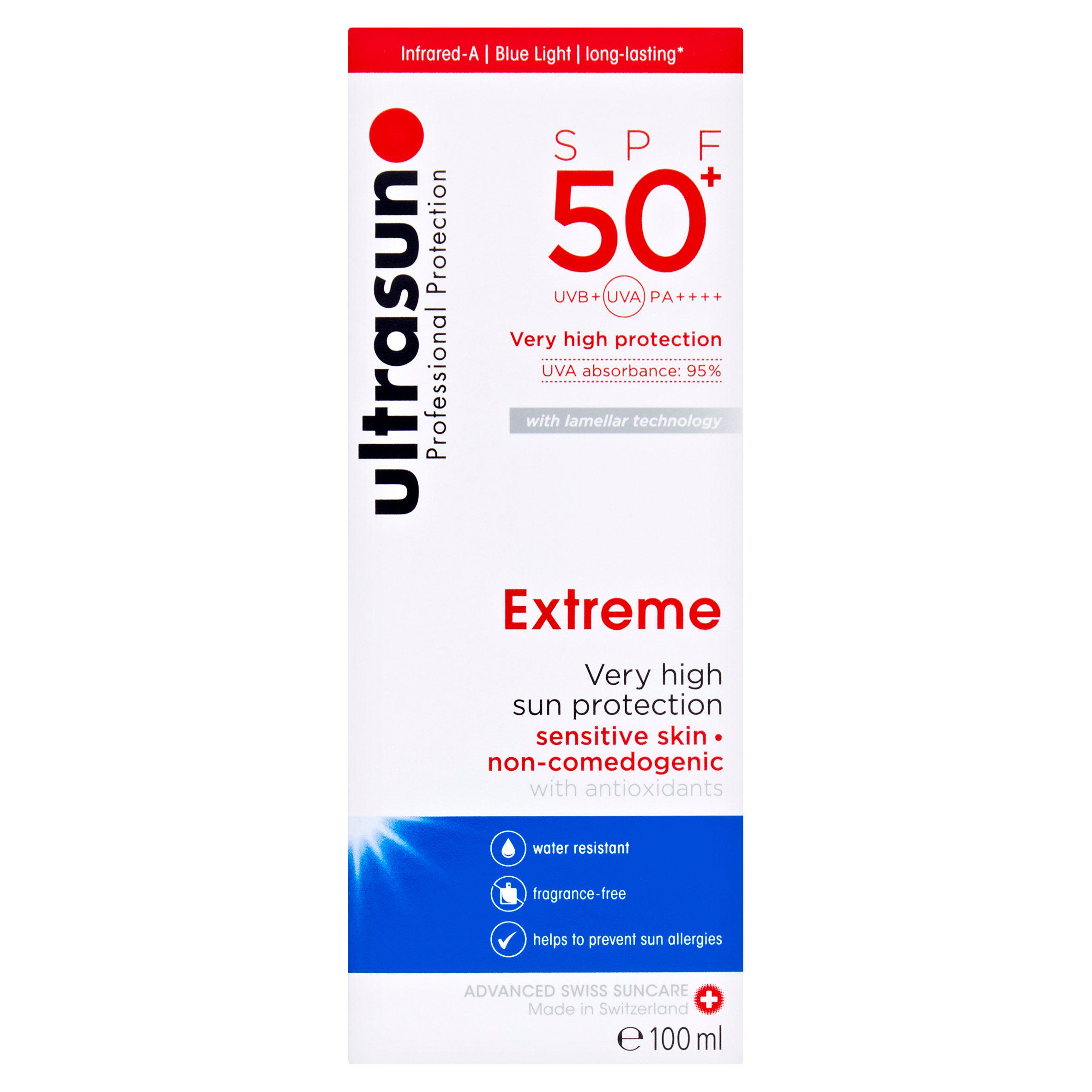 Ultrasun SPF 50+ Extreme Sunscreen