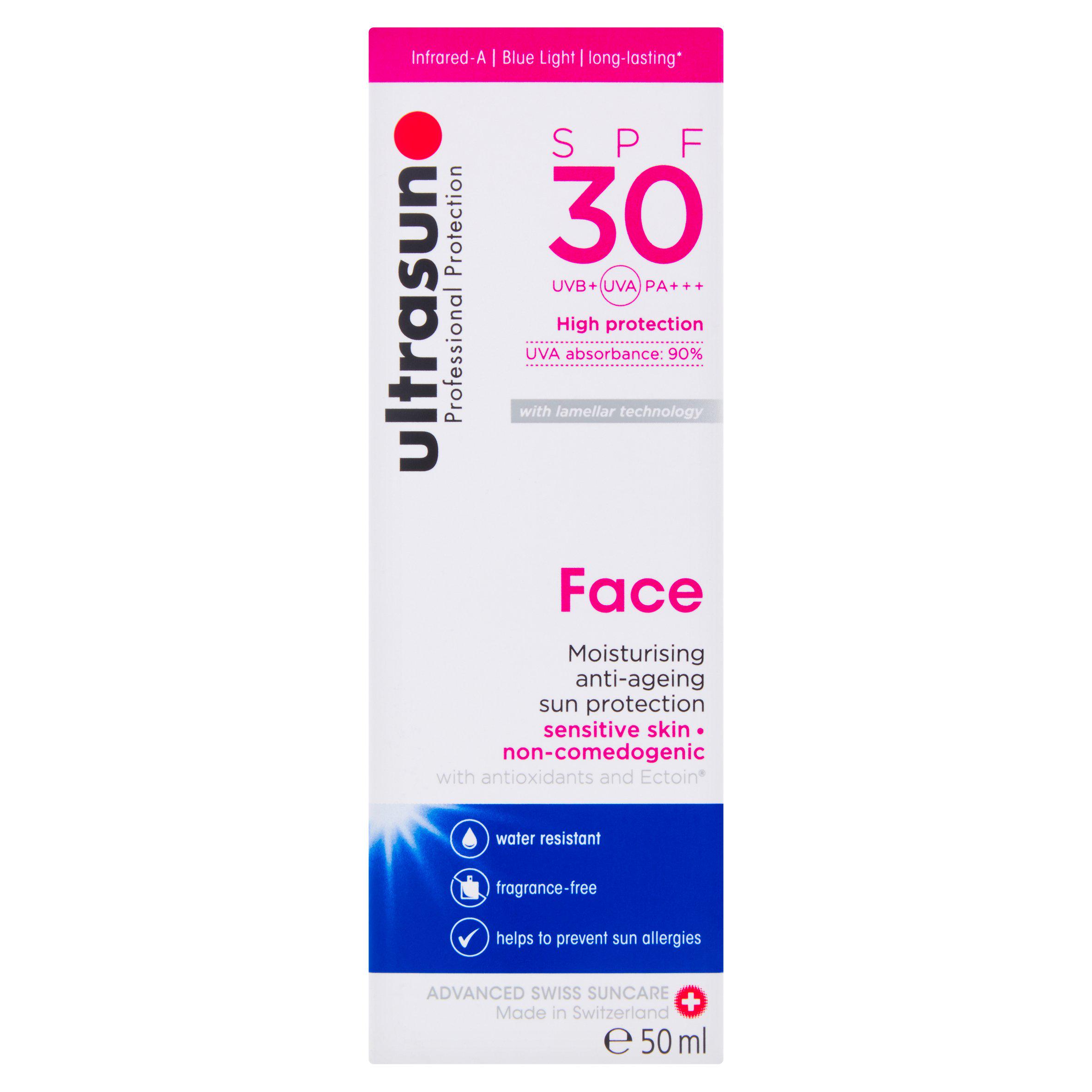 Ultrasun SPF 30 Face Sunscreen