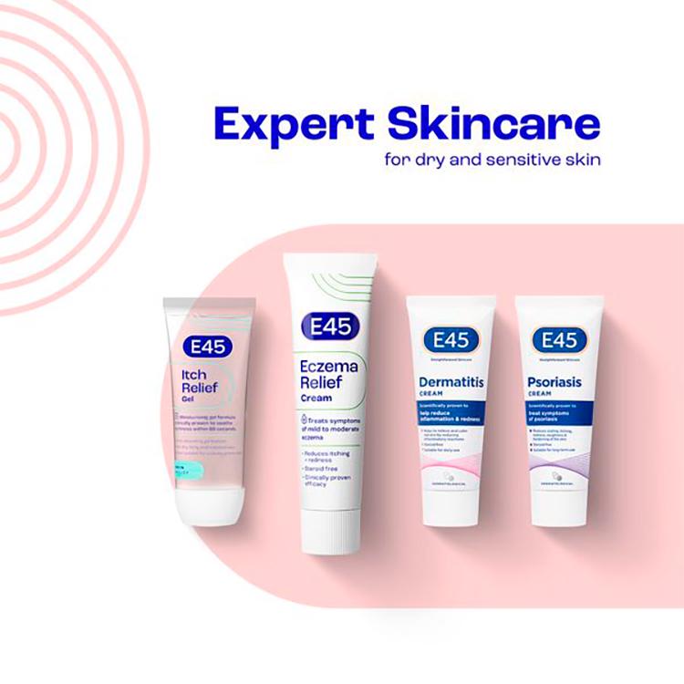 E45 Eczema Repair Emollient Cream for Very Dry Itchy Skin 60g thumbnail 6