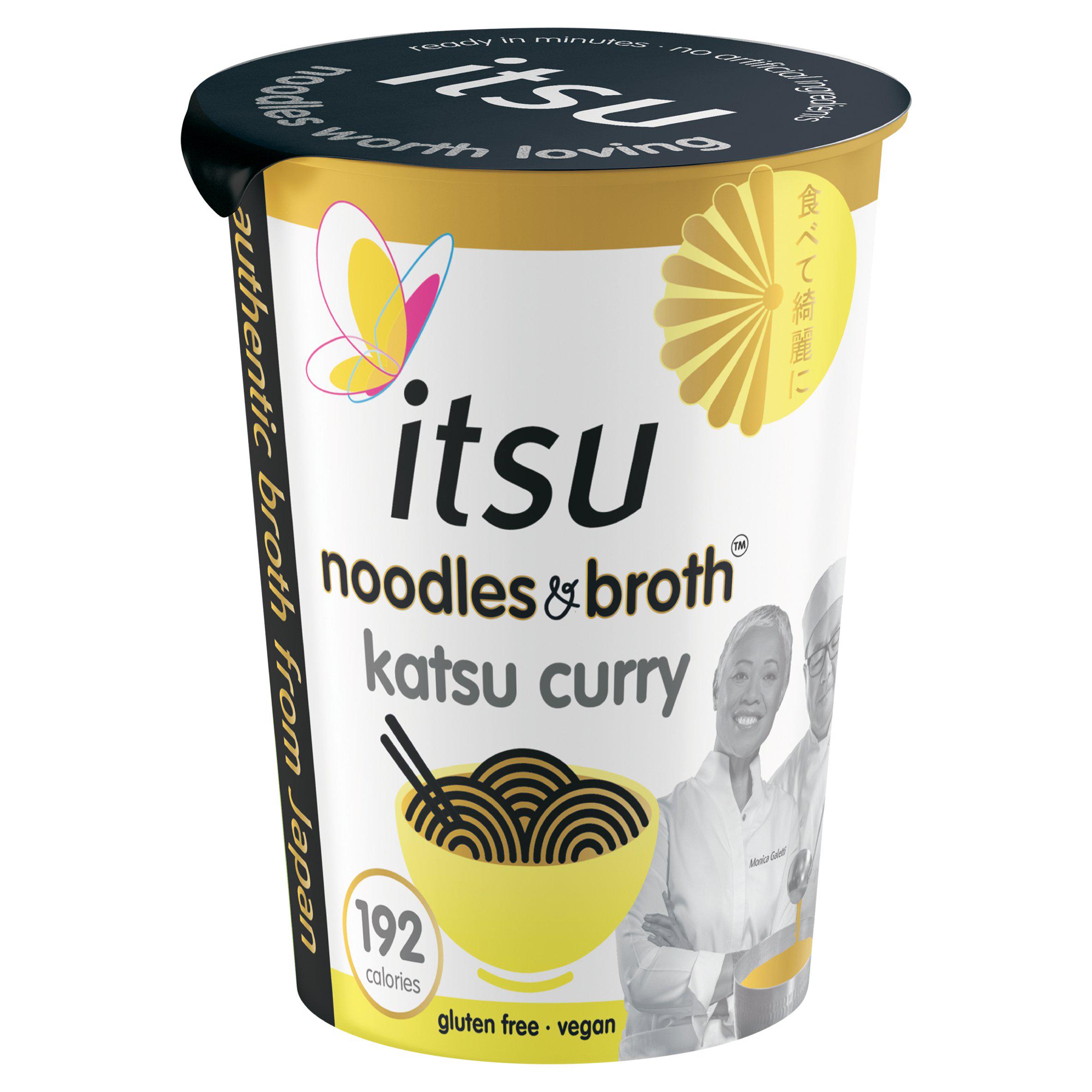 itsu katsu rice noodles cup