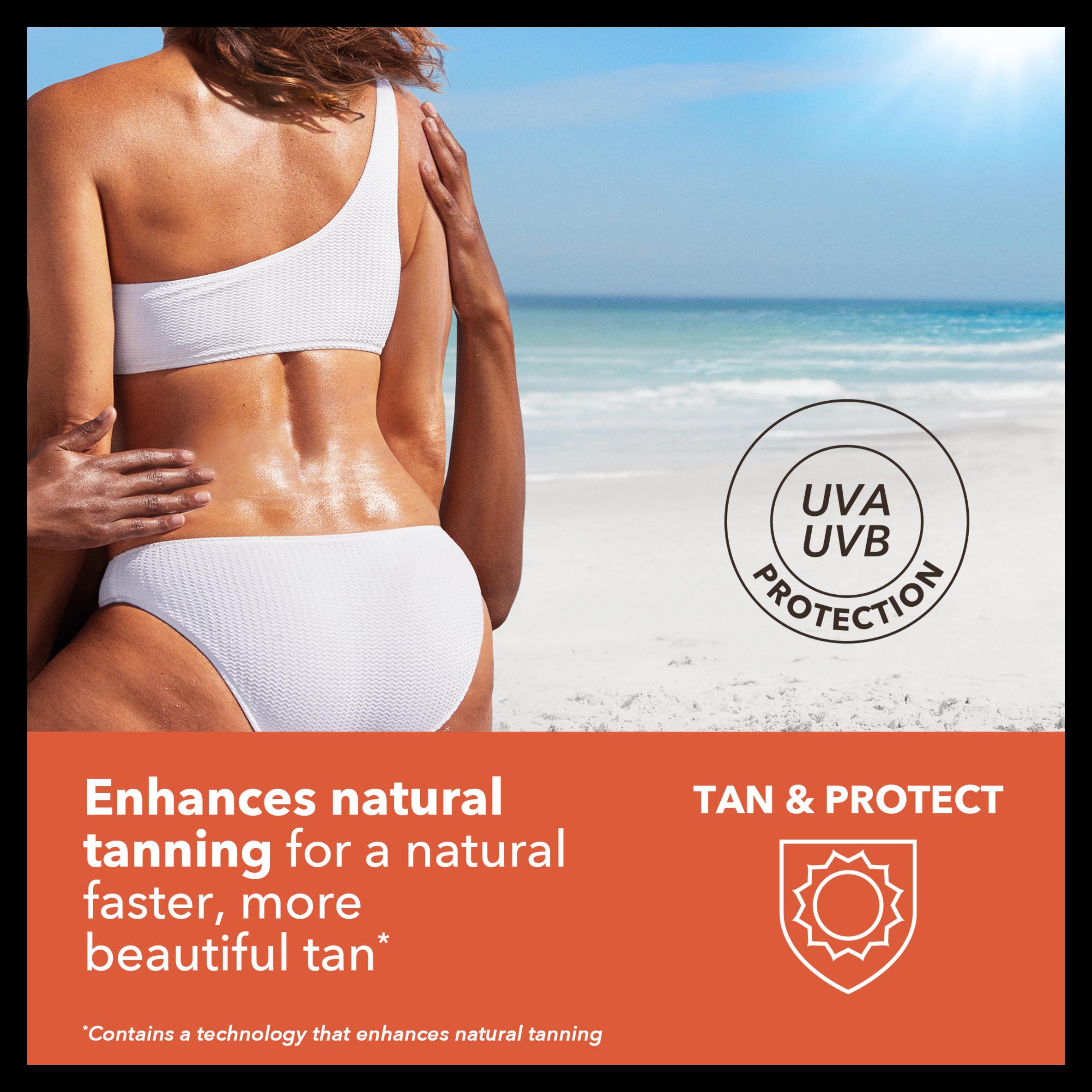 Piz Buin 150ml Tan & Protect Intensifying SPF 15 Sun Cream Spray thumbnail 3