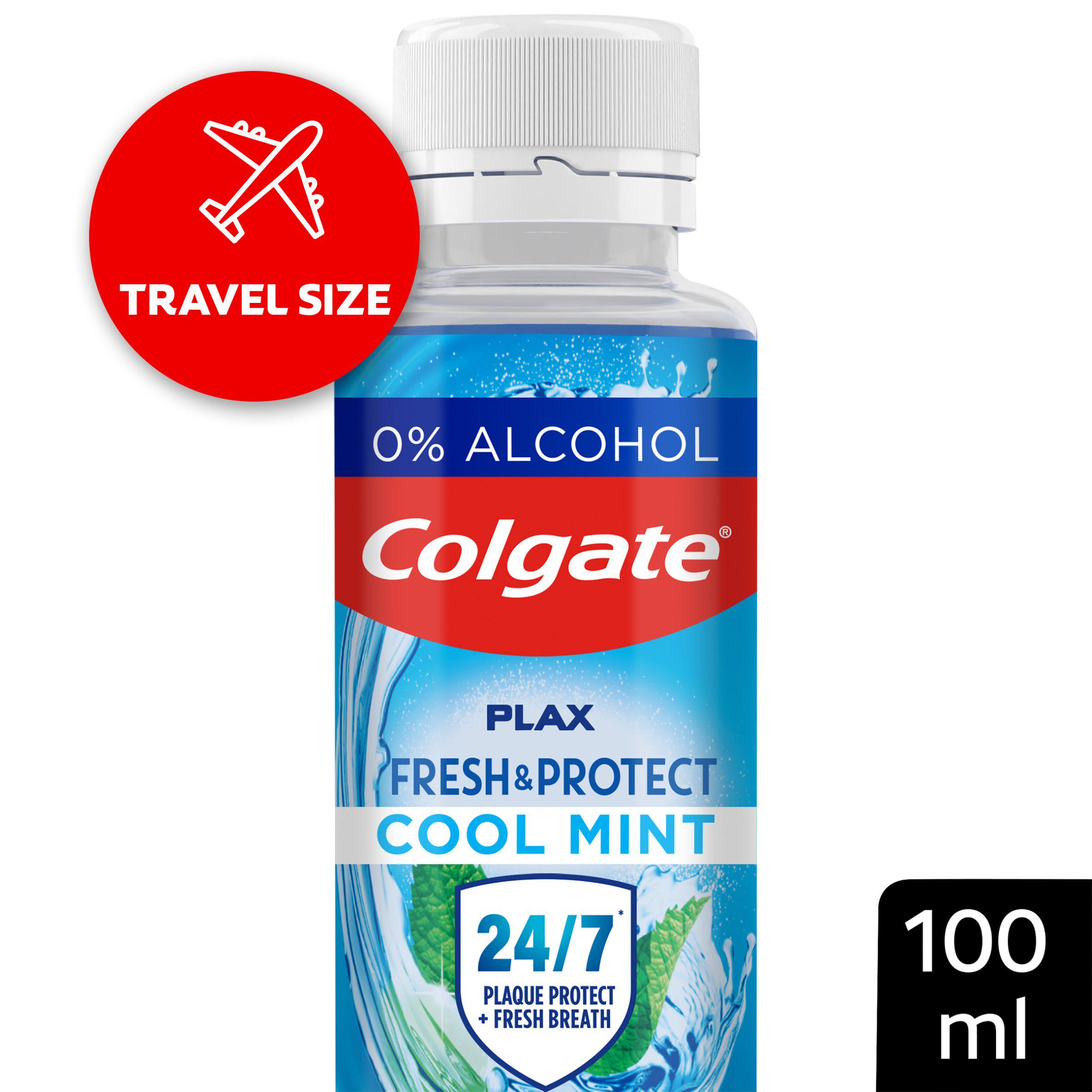 Colgate Plax Cool Mint Mouthwash Alcohol Free 100ml