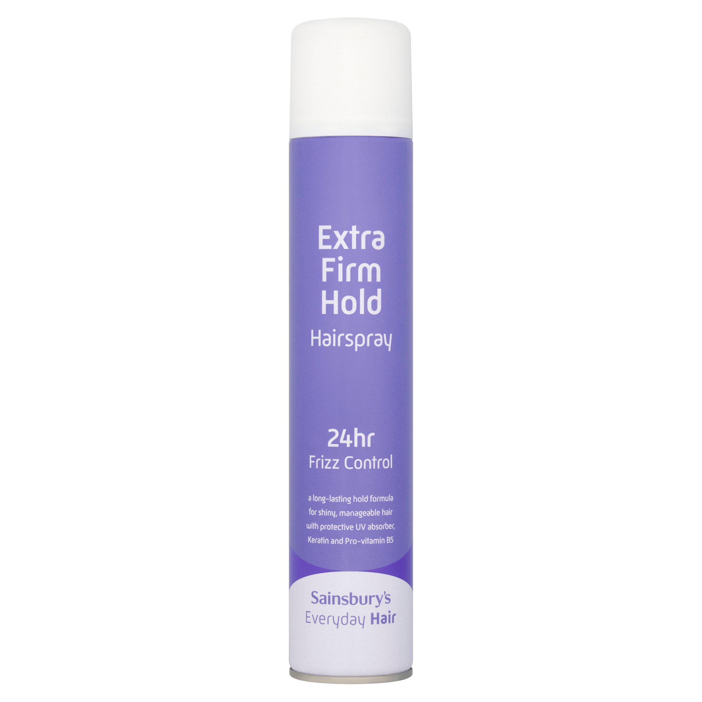 Sainsbury's Extra Firm Hairspray 400ml