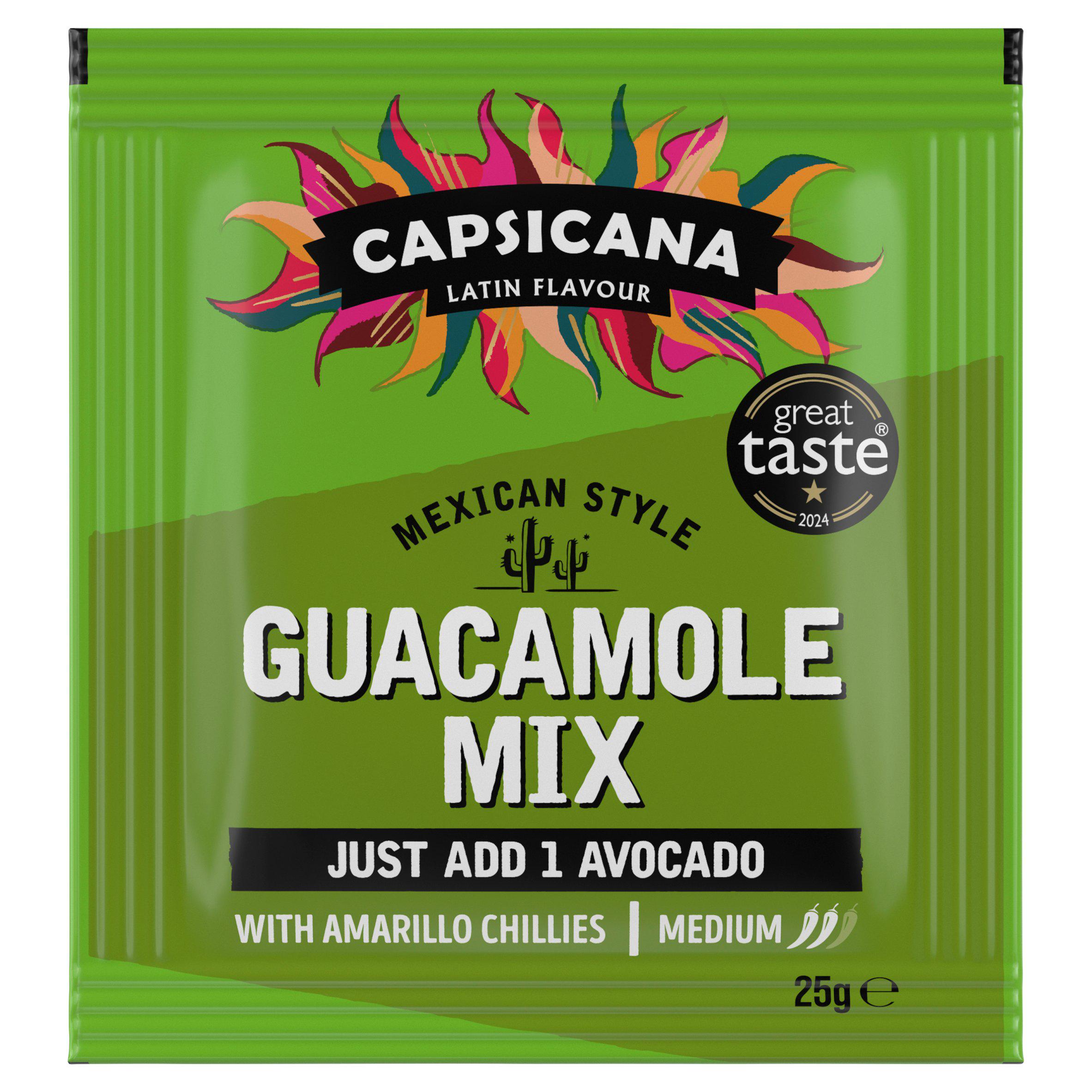 Capsicana Mexican Guacamole Mix Medium