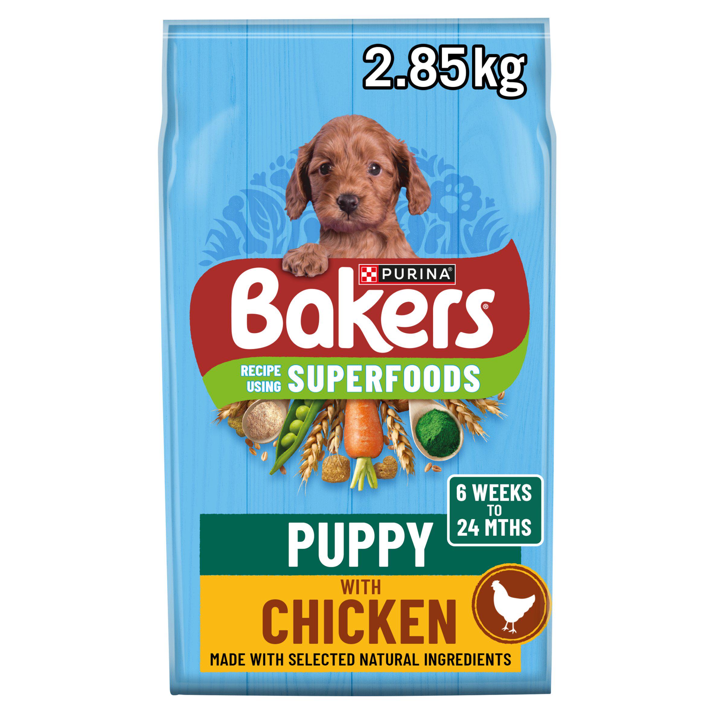 Bakers Puppy Chicken with Vegetables Dry Dog Food