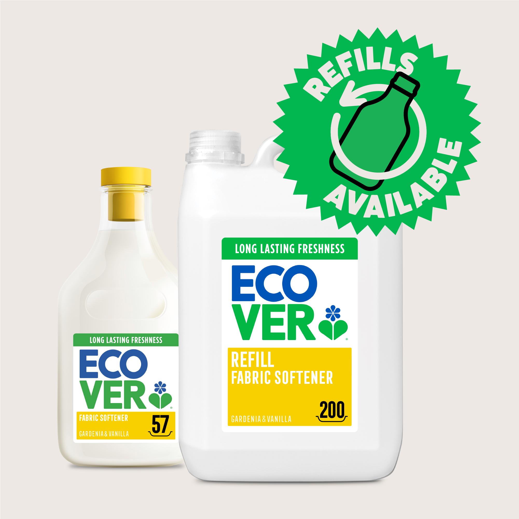 Ecover Fabric Softener Gardenia & Vanilla 47 Washes 1.43L thumbnail 6