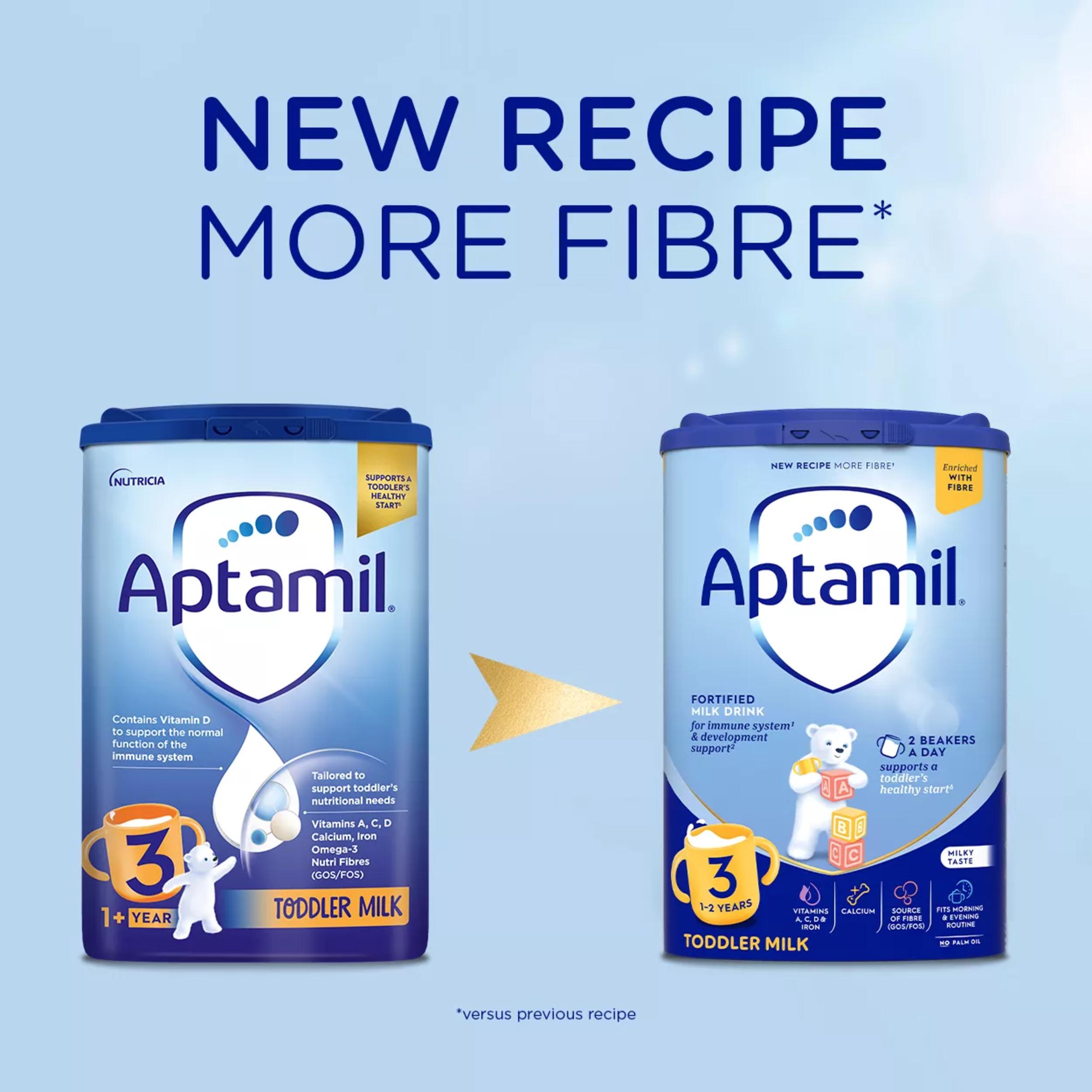 Aptamil 3 Toddler Milk Formula Powder 12-24 Months 800g thumbnail 4