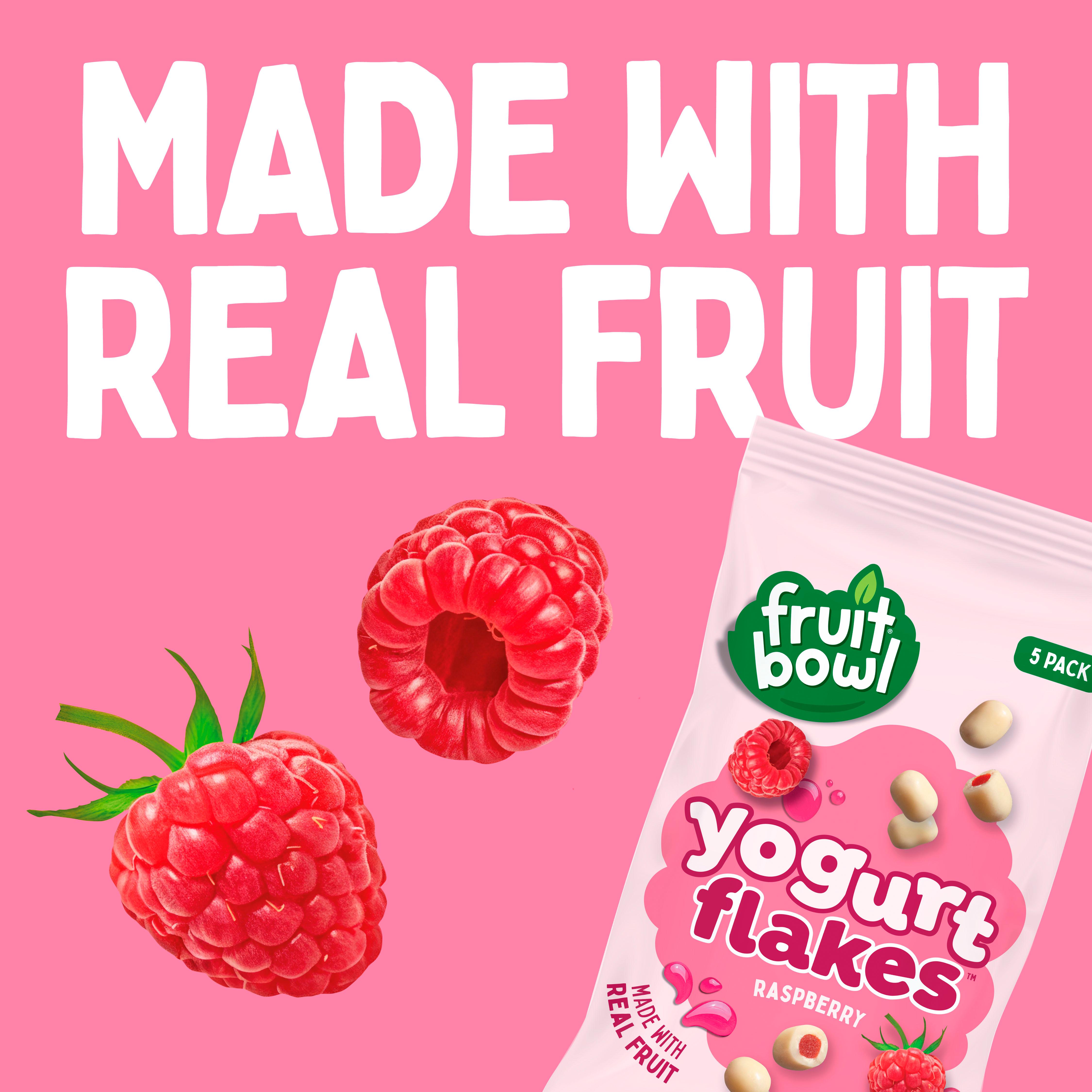 Fruit Bowl 90g Coated Raspberry Yoghurt thumbnail 4