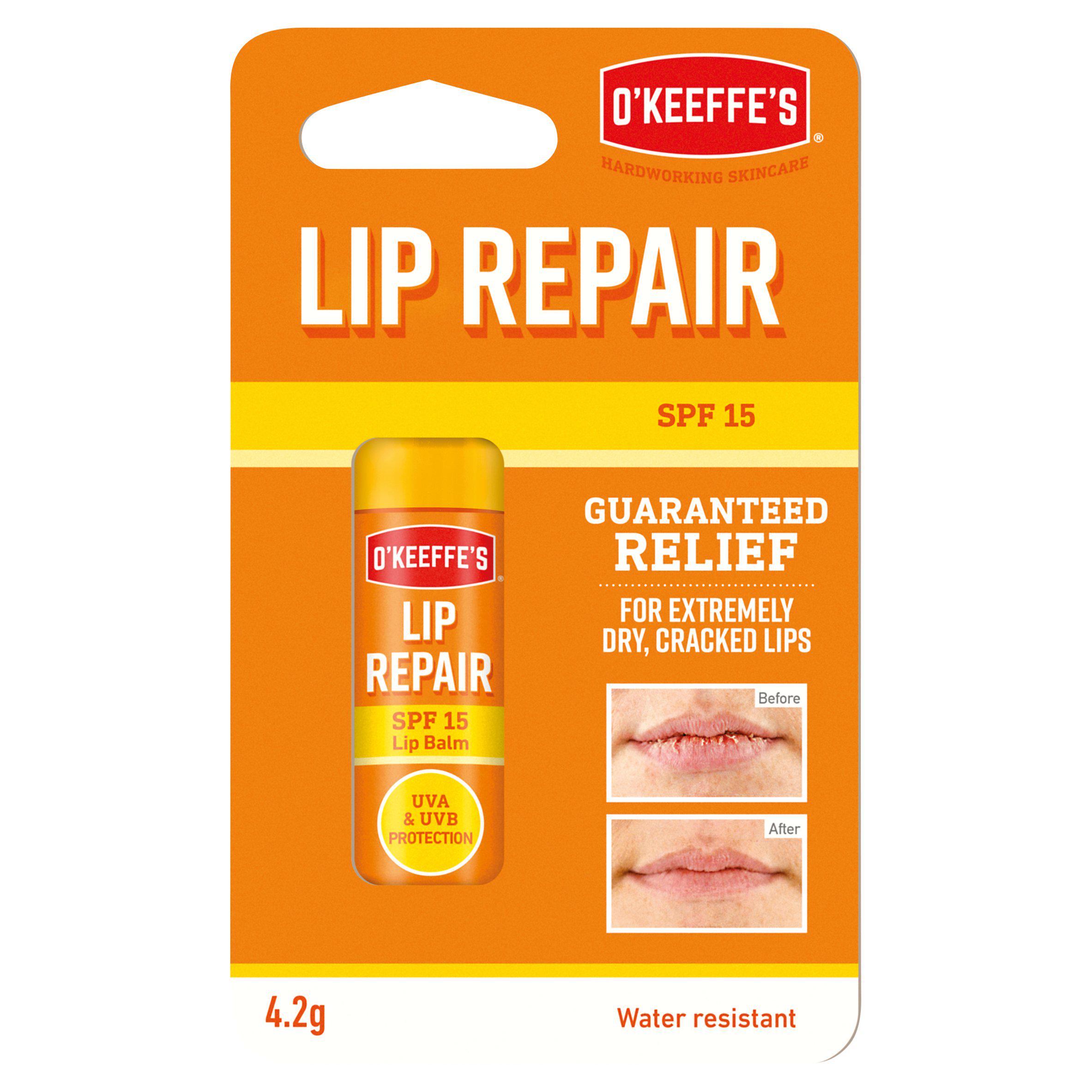 O'Keeffe's Lip Repair & Protect SPF 15 Lip Balm 4.2g