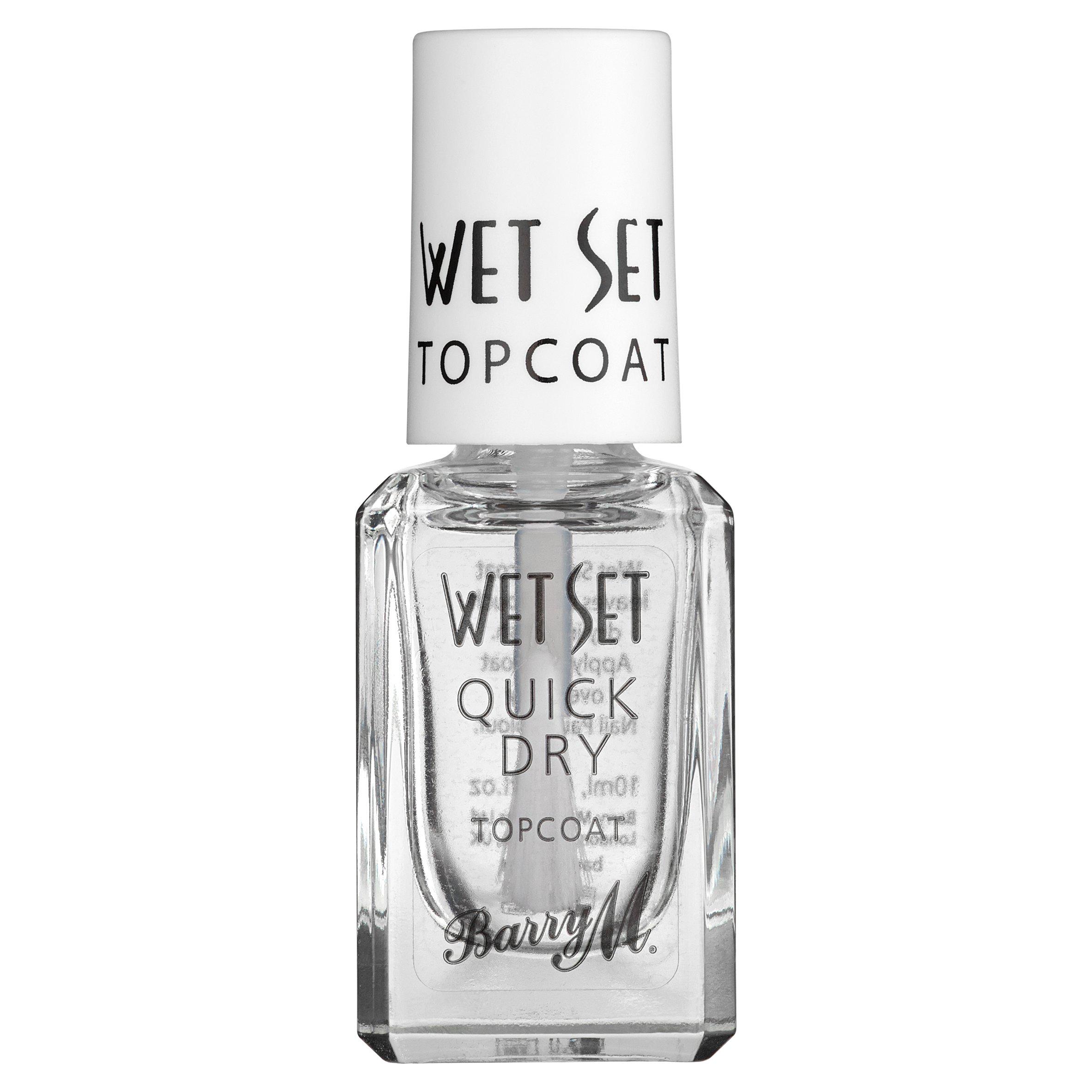 Barry M Wet Set 134 Quick Dry Topcoat 10ml