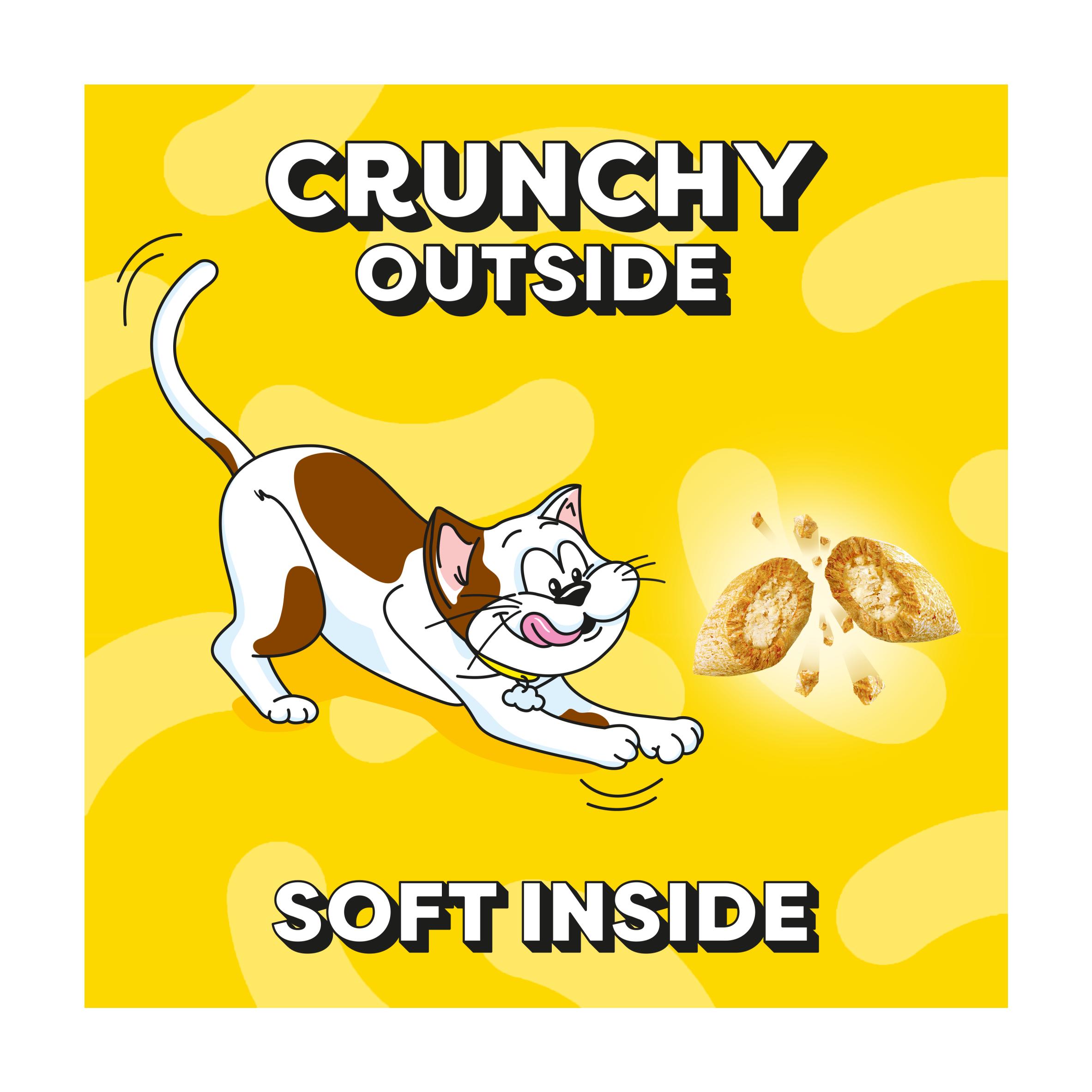Dreamies Biscuits with Cheese Cat Treat Bulk Mega Tub 350g thumbnail 3