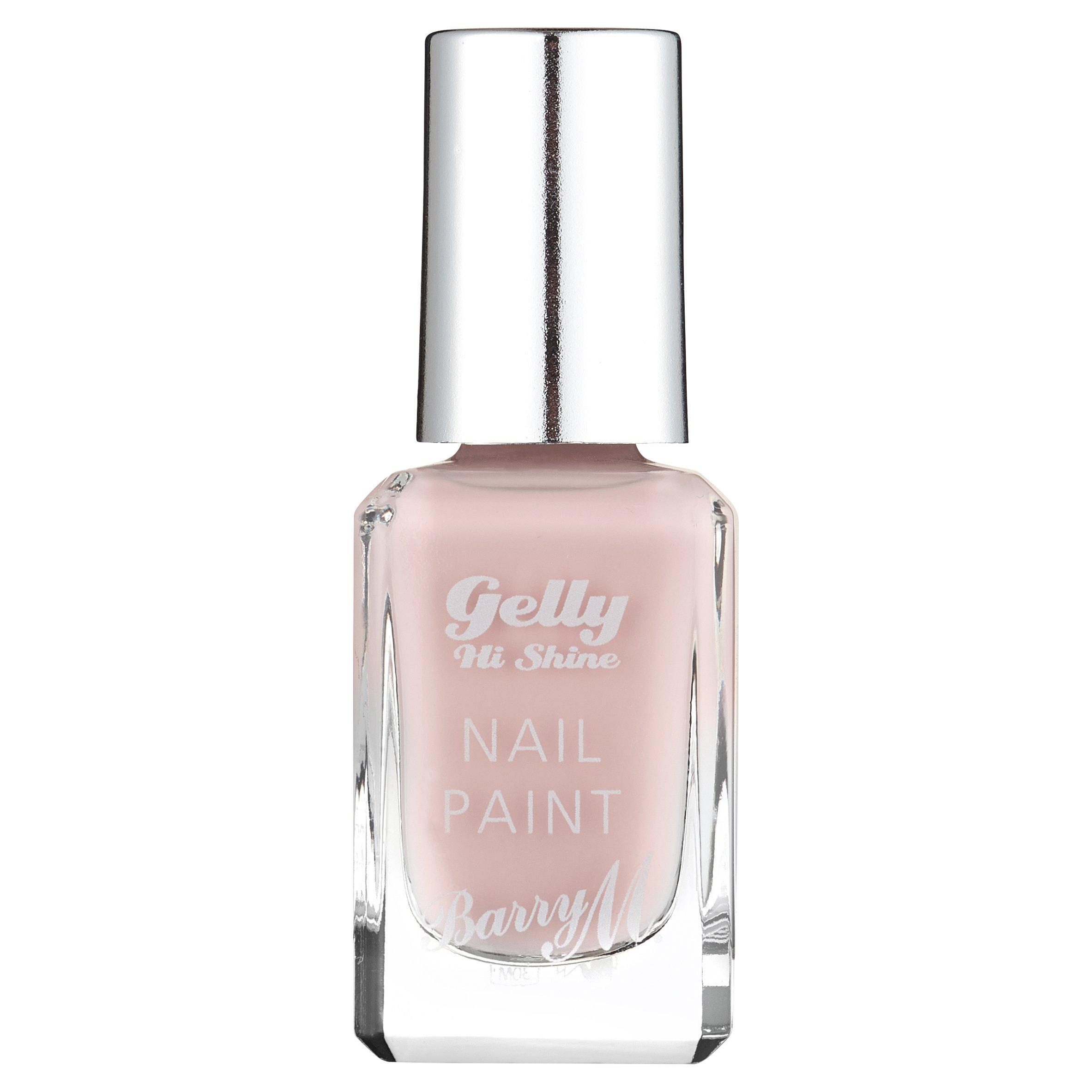 Barry M Gelly Hi Shine Nail Paint Pink Lemonade 10ml