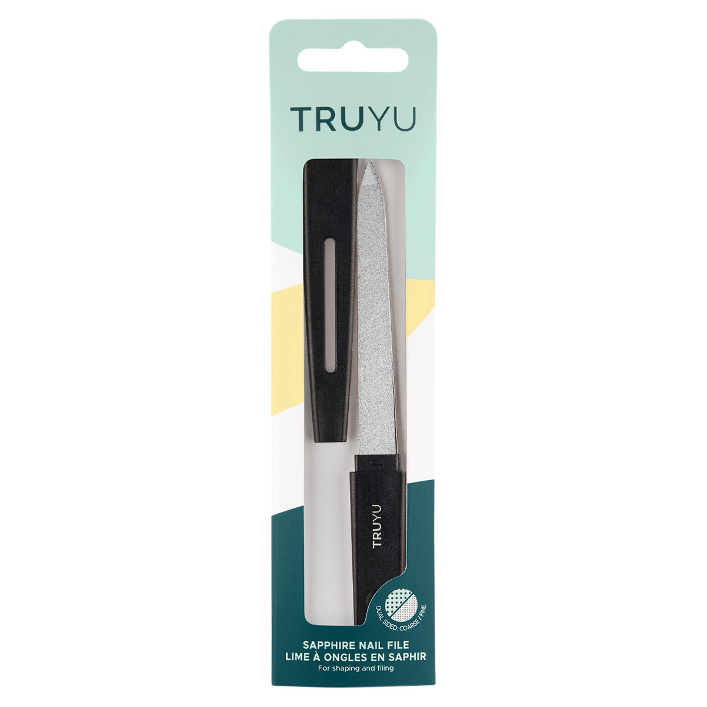 Truyu by QVS Sapphire Nail File with Cap