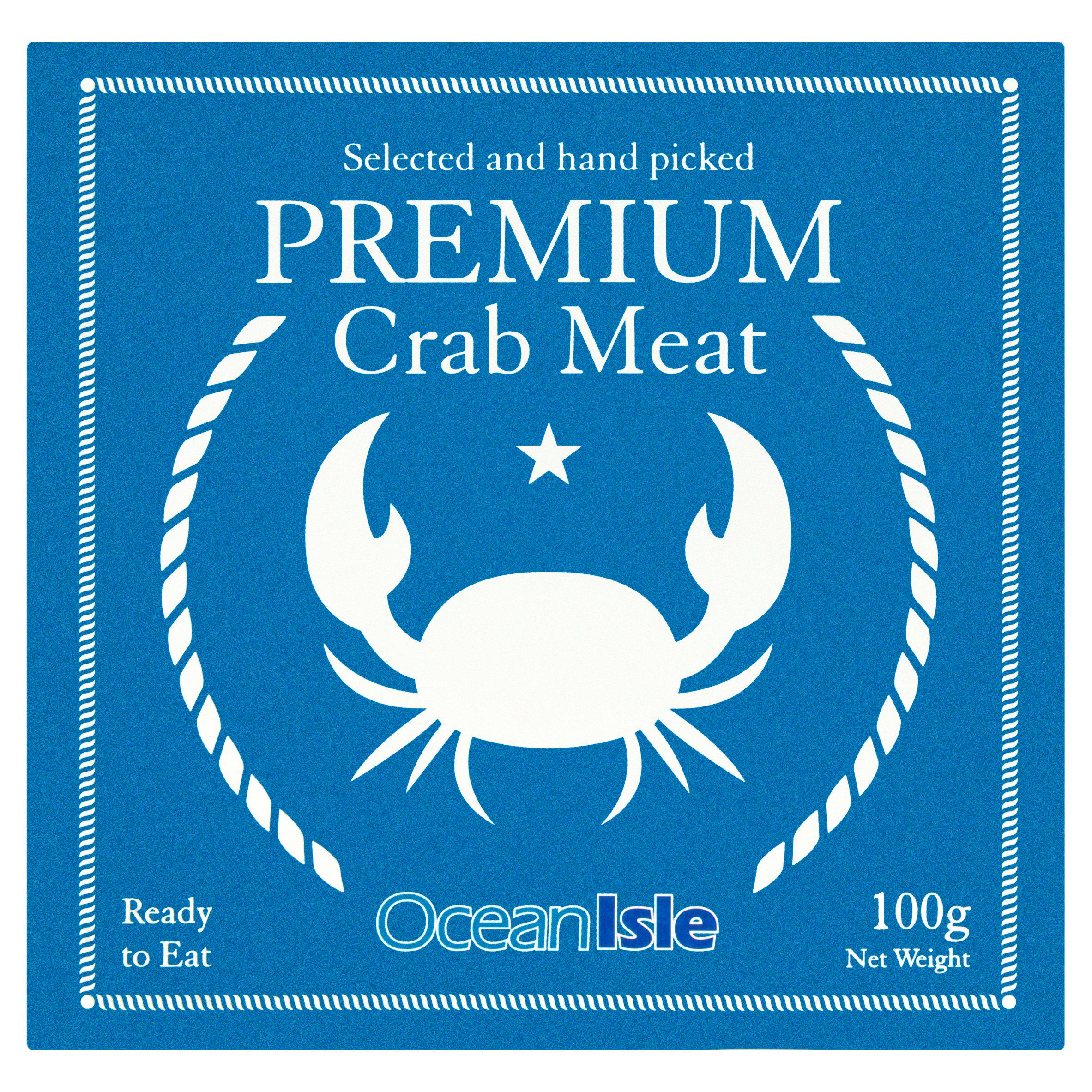 Ocean Isle Premium Crab Meat 100g