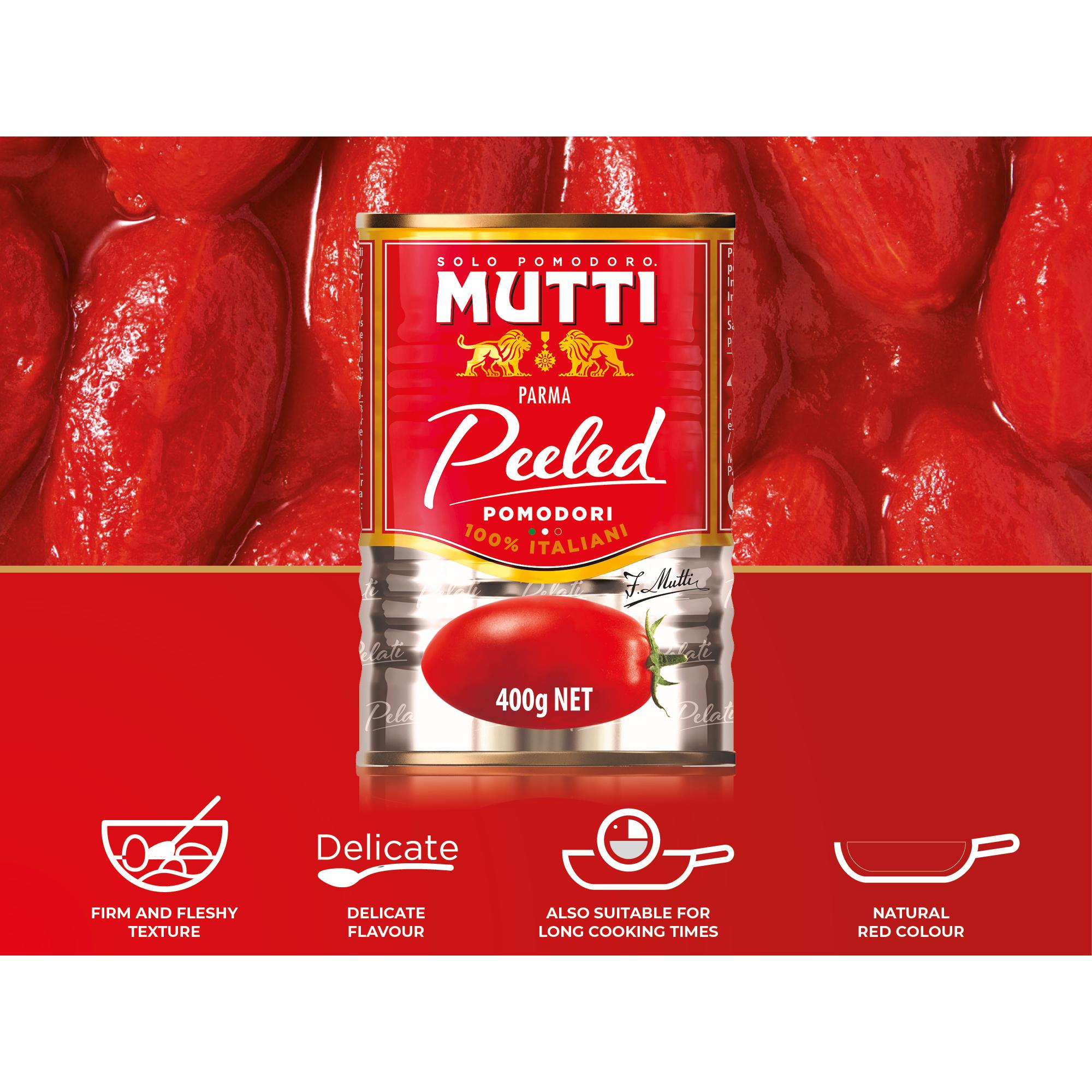 Mutti Peeled Whole Plum Tomatoes 400g thumbnail 2