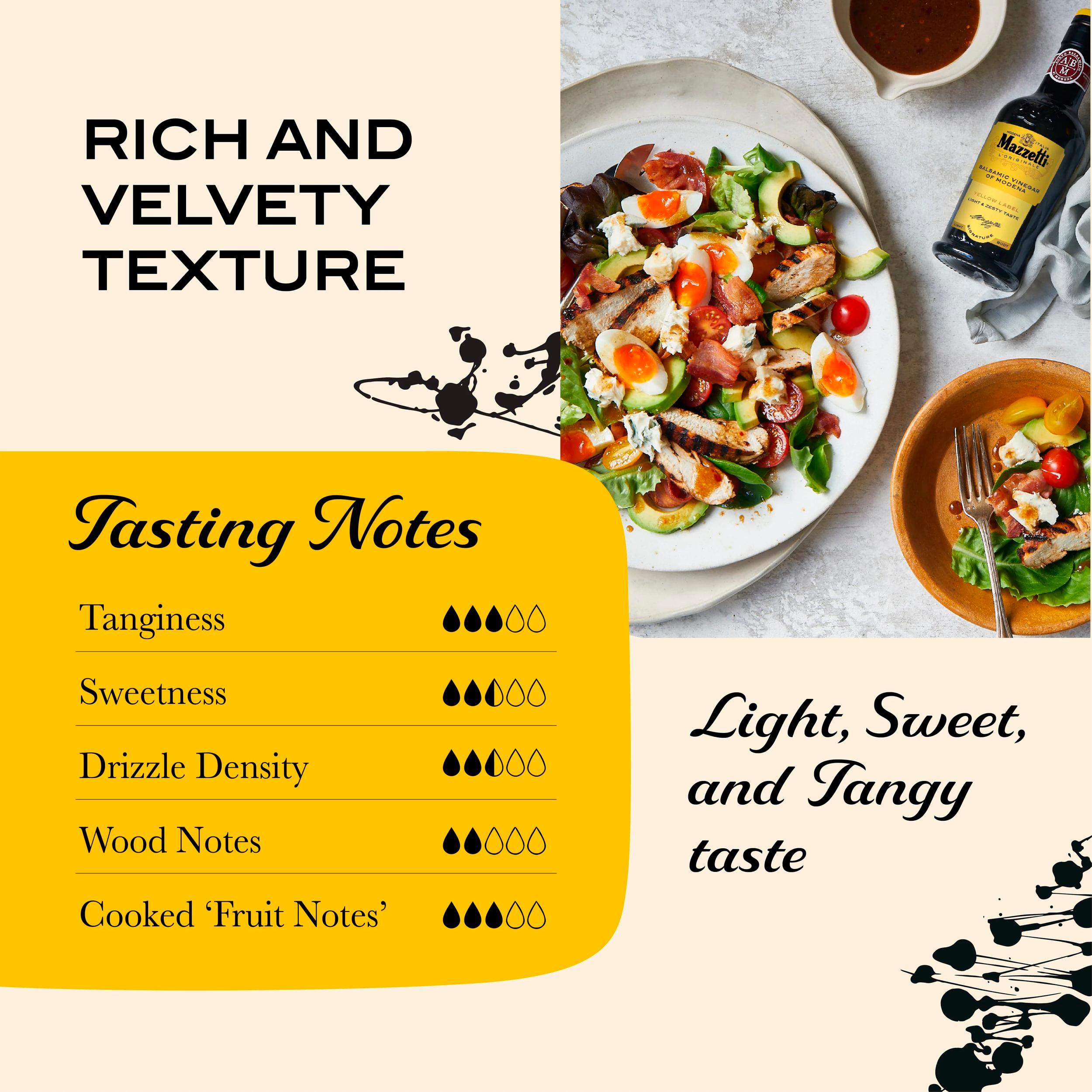 Mazzetti Balsamic Vinegar of Modena Yellow Label 250ml thumbnail 3