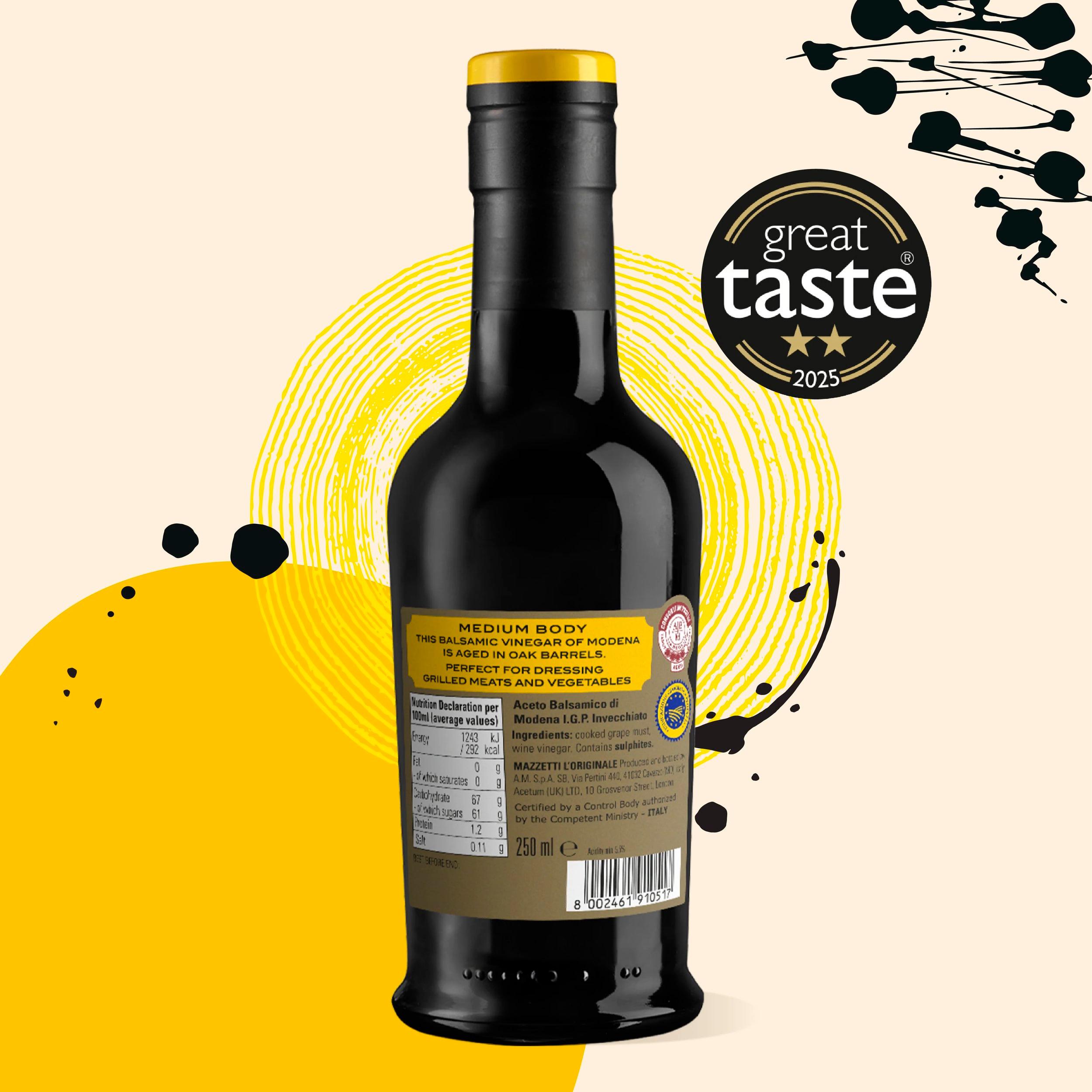 Mazzetti Balsamic Vinegar of Modena Gold Label 250ml thumbnail 2