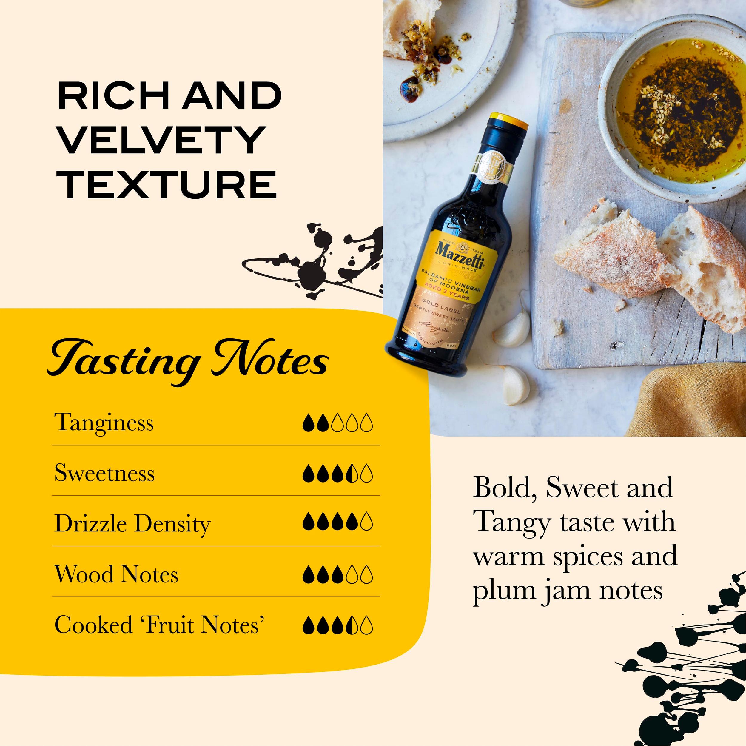 Mazzetti Balsamic Vinegar of Modena Gold Label 250ml thumbnail 3