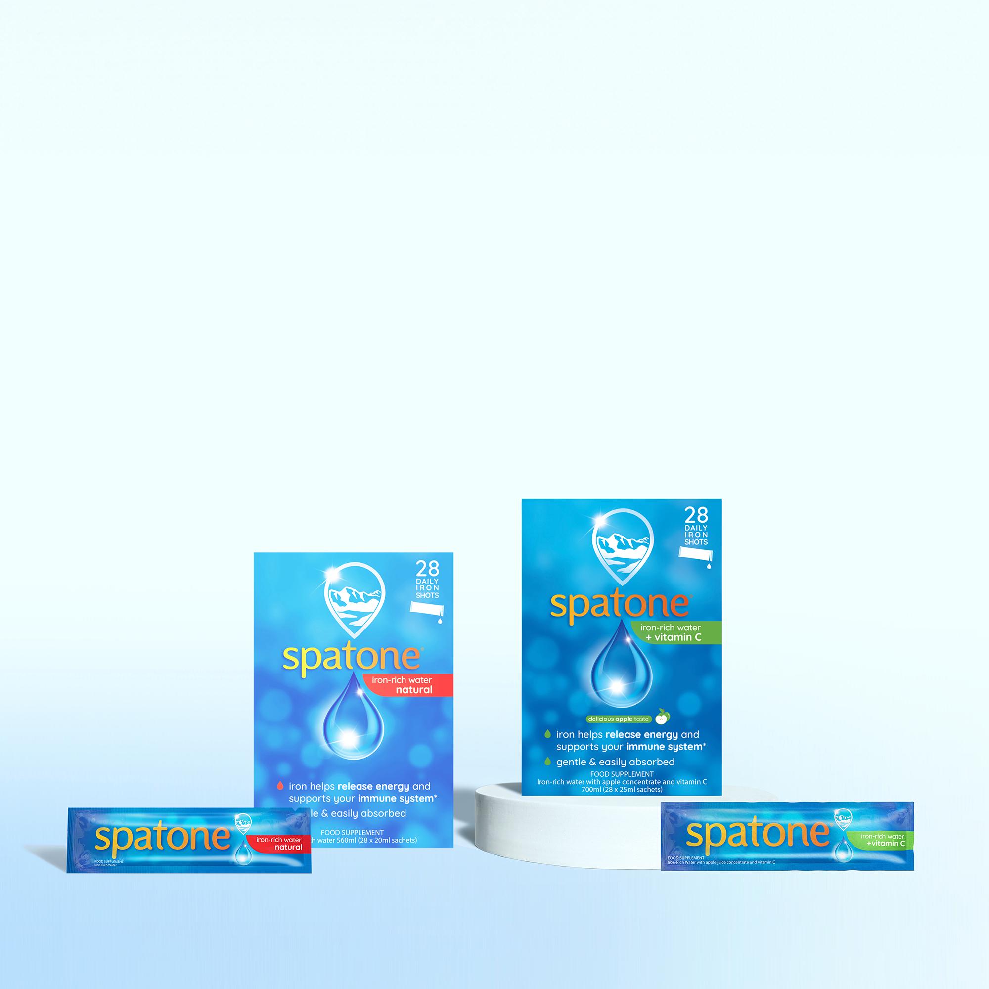 Spatone Liquid Iron Supplement with Vitamin C Sachets (28x25ml) 700ml thumbnail 4