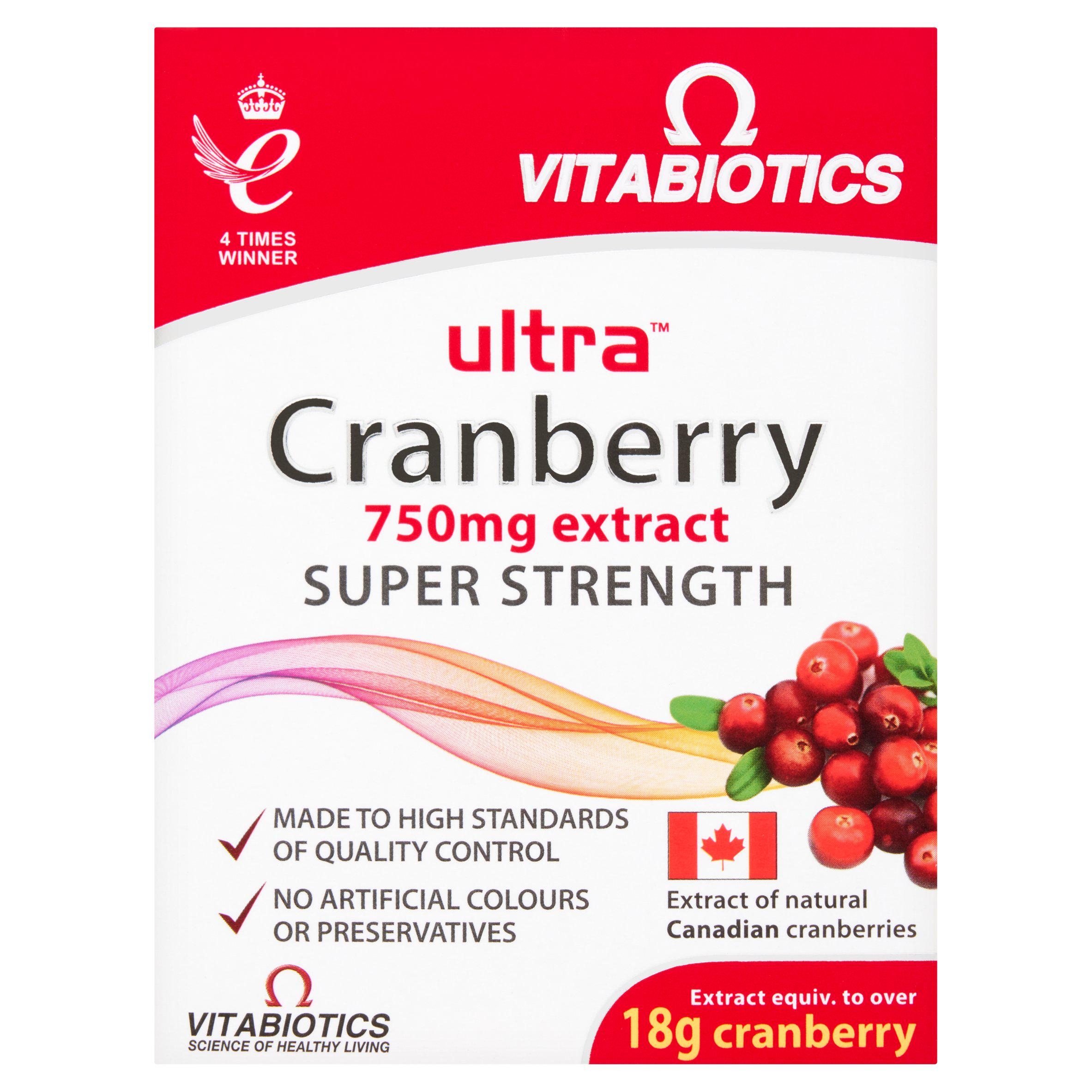 Vitabiotics Ultra Cranberry