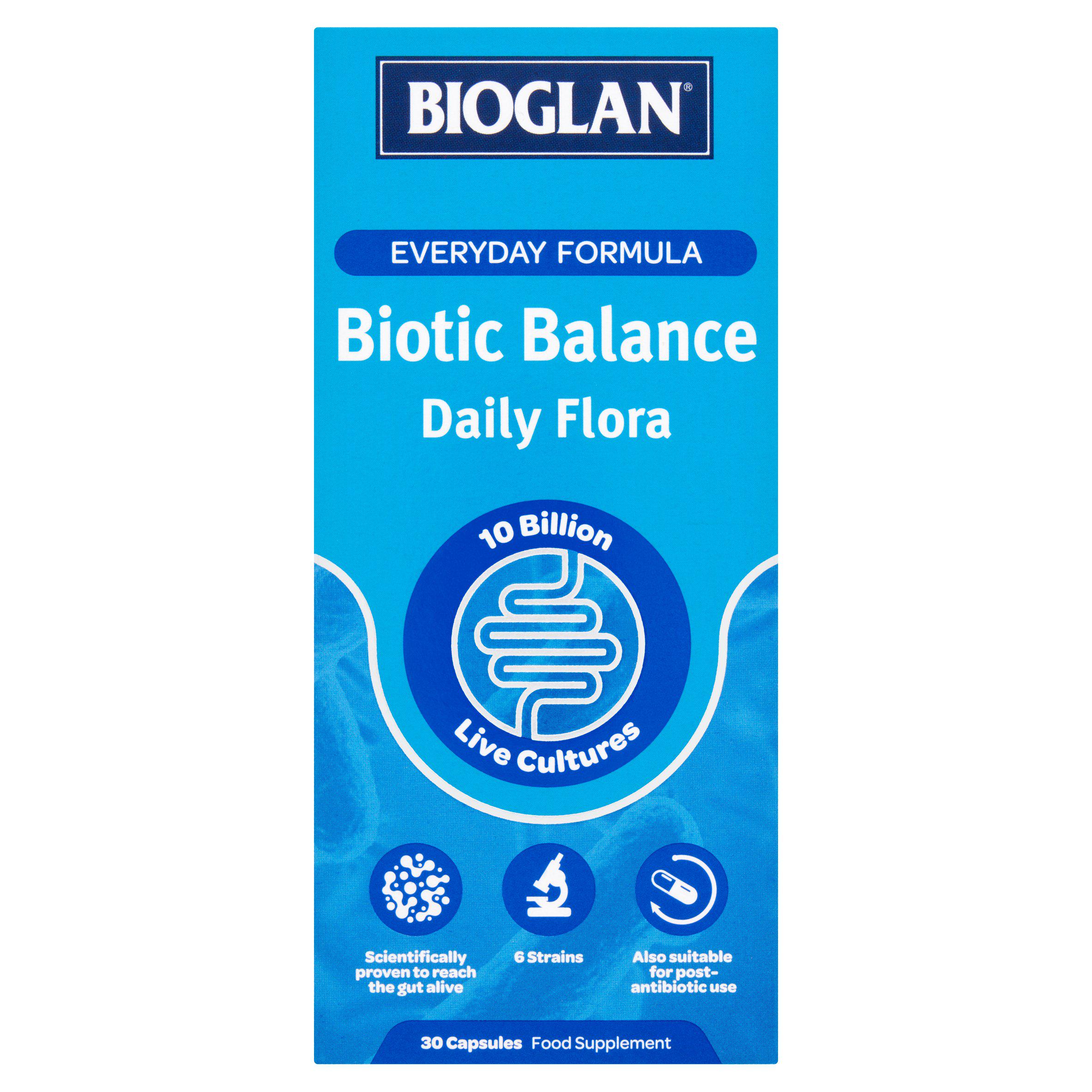 Bioglan Daily Formula Biotic Balance Ultimate Flora Capsules x30