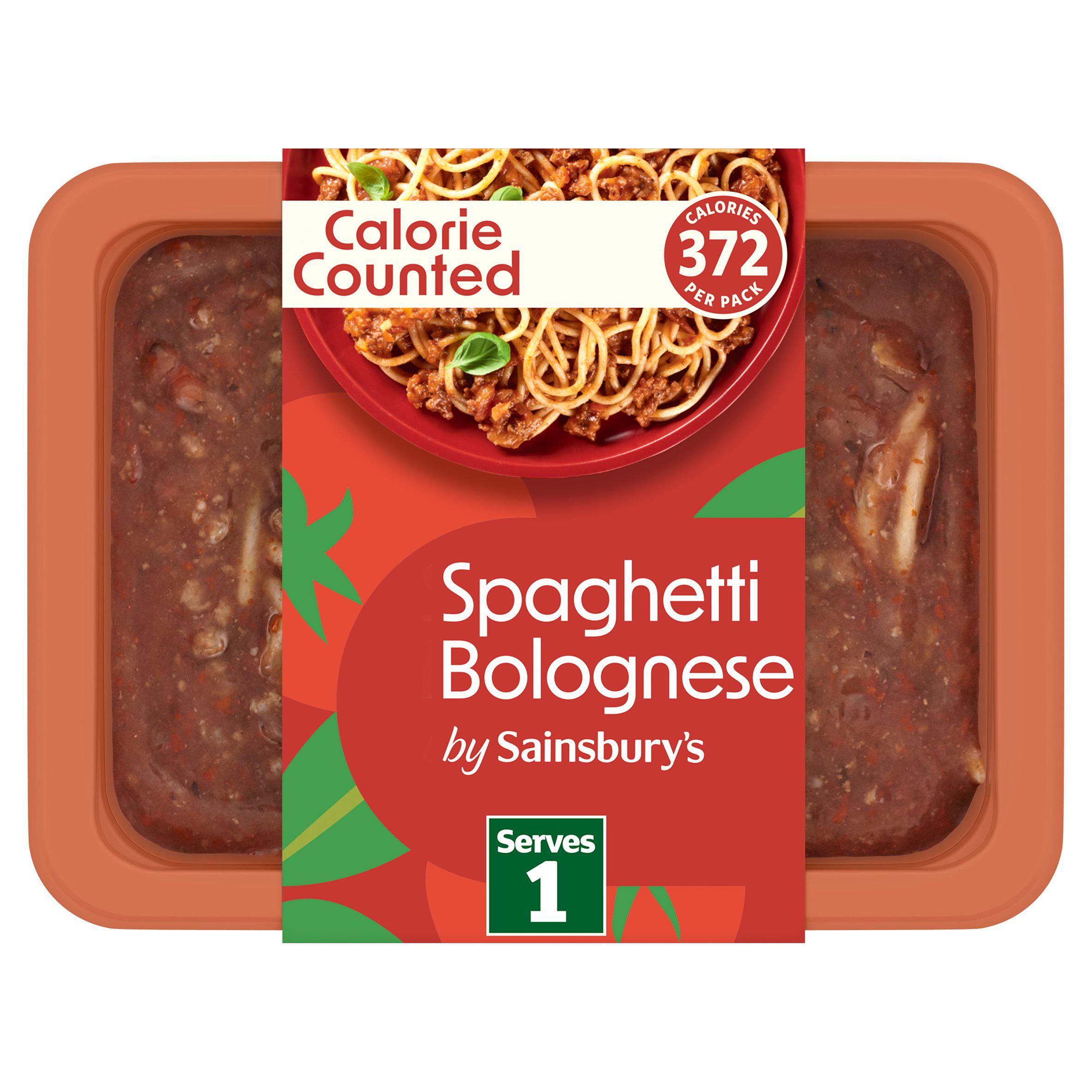 Sainsbury's Calorie Counted Spaghetti Bolognese 400g