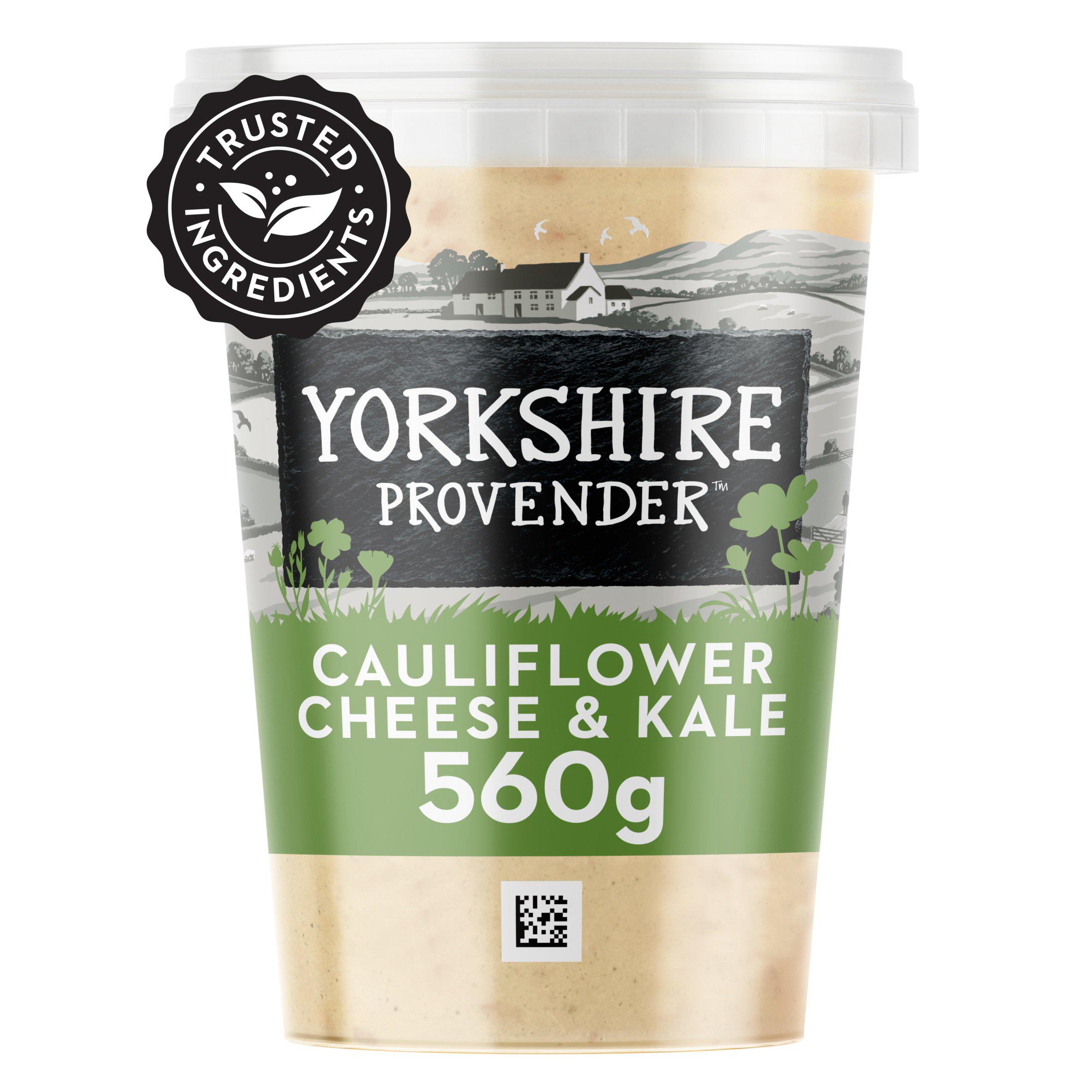 Yorkshire Provender Cauliflower, Cheese & Kale 560g