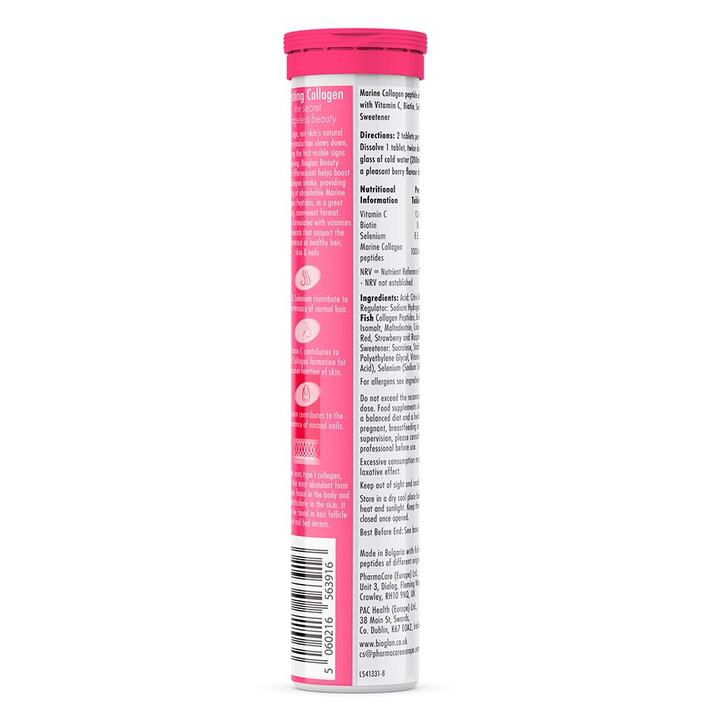 Bioglan Beauty Collagen Effervescents Tablets x20 thumbnail 2