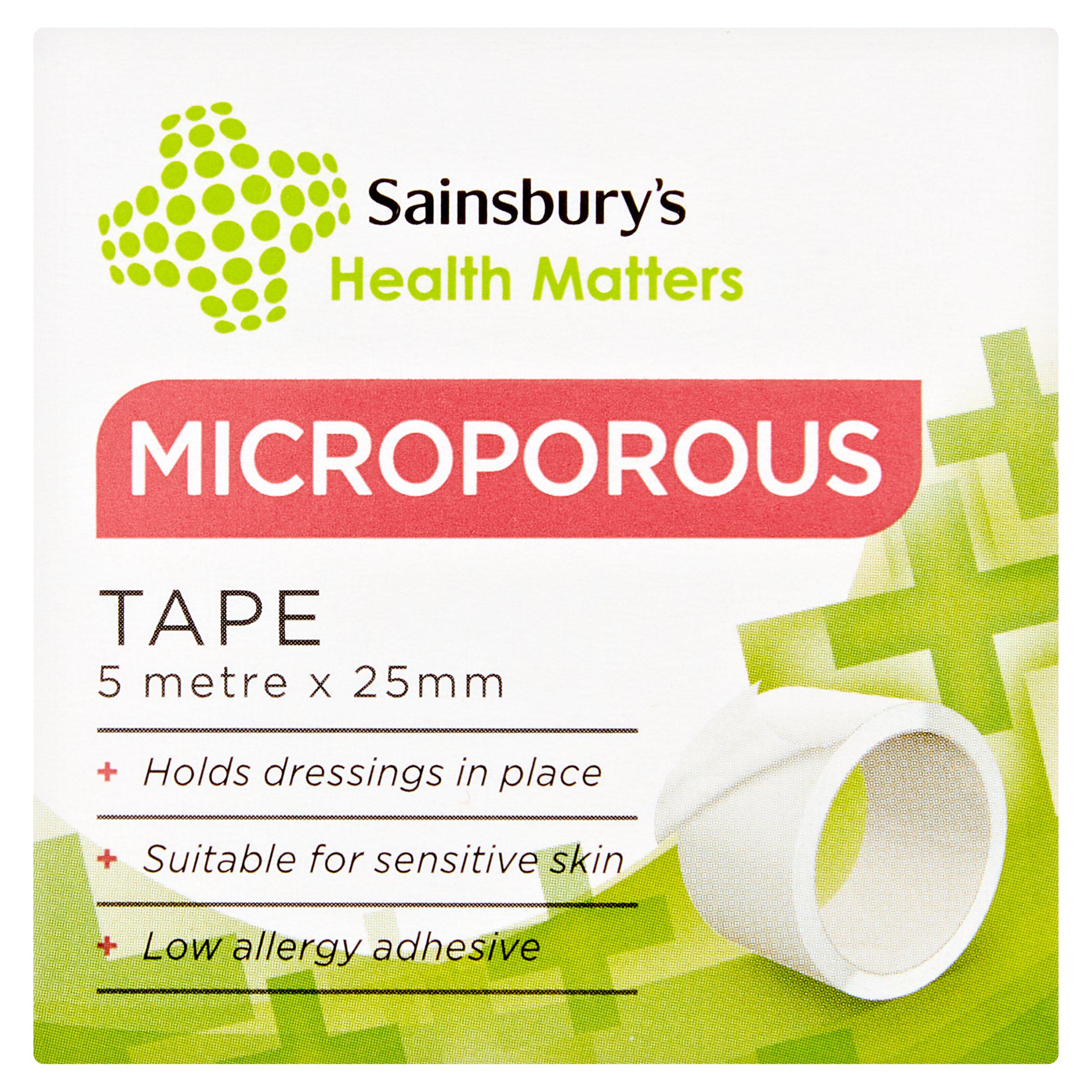 Sainsbury's Health Matters Microporous Tape