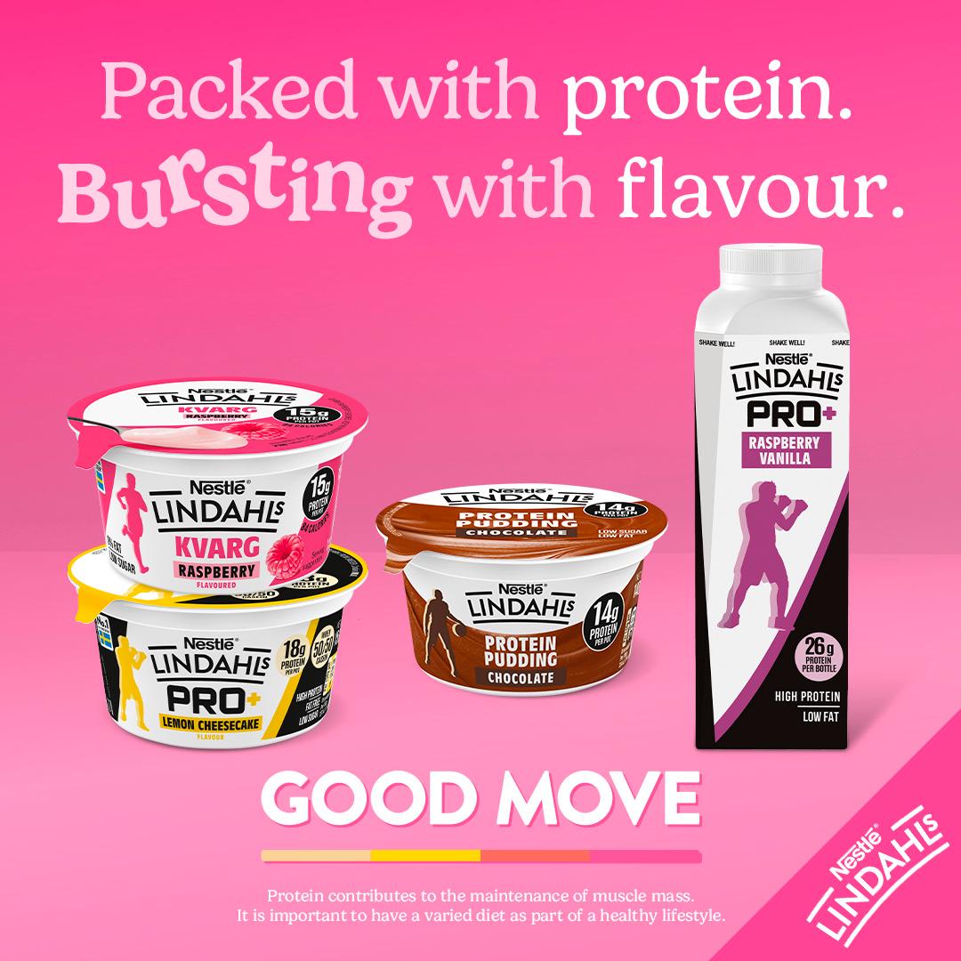 Lindahls Kvarg Raspberry High Protein Yogurt 150g thumbnail 4