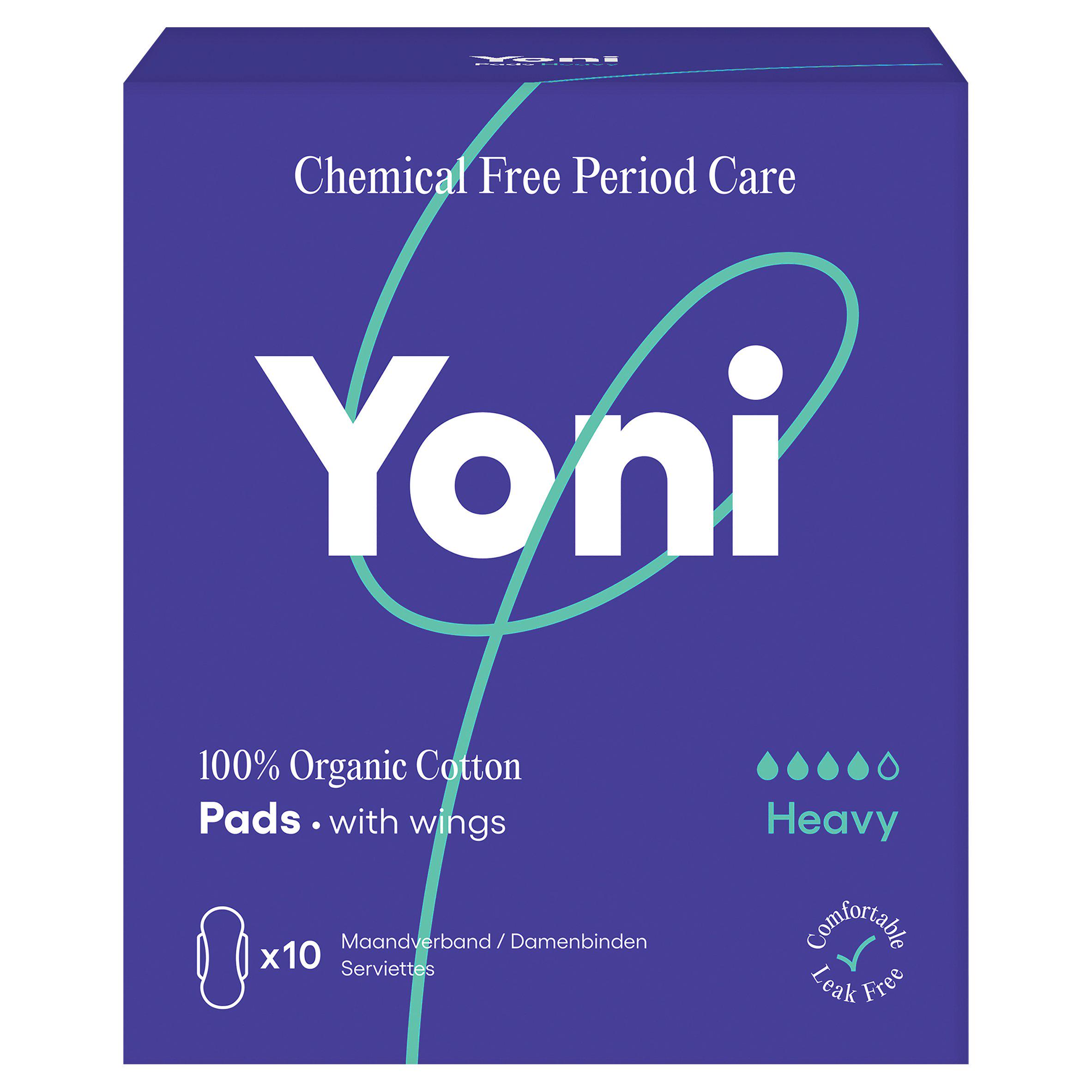Yoni Organic Pads Heavy
