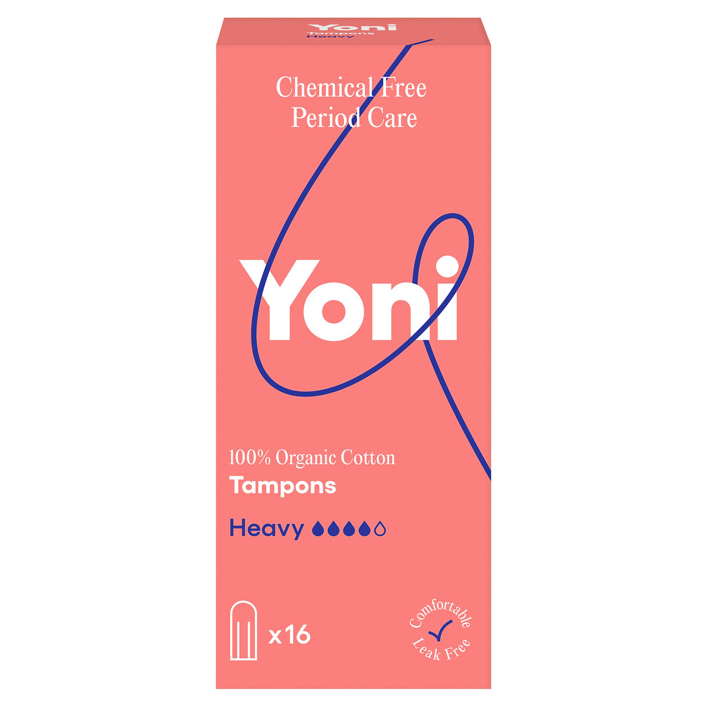 Yoni Organic Tampons Heavy