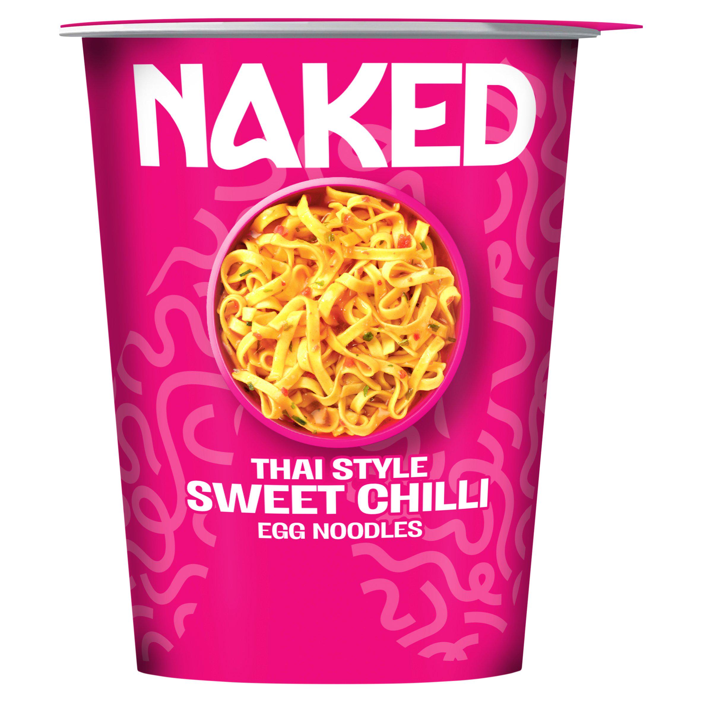 Naked Noodle Thai Sweet Chilli Egg Noodles 78g