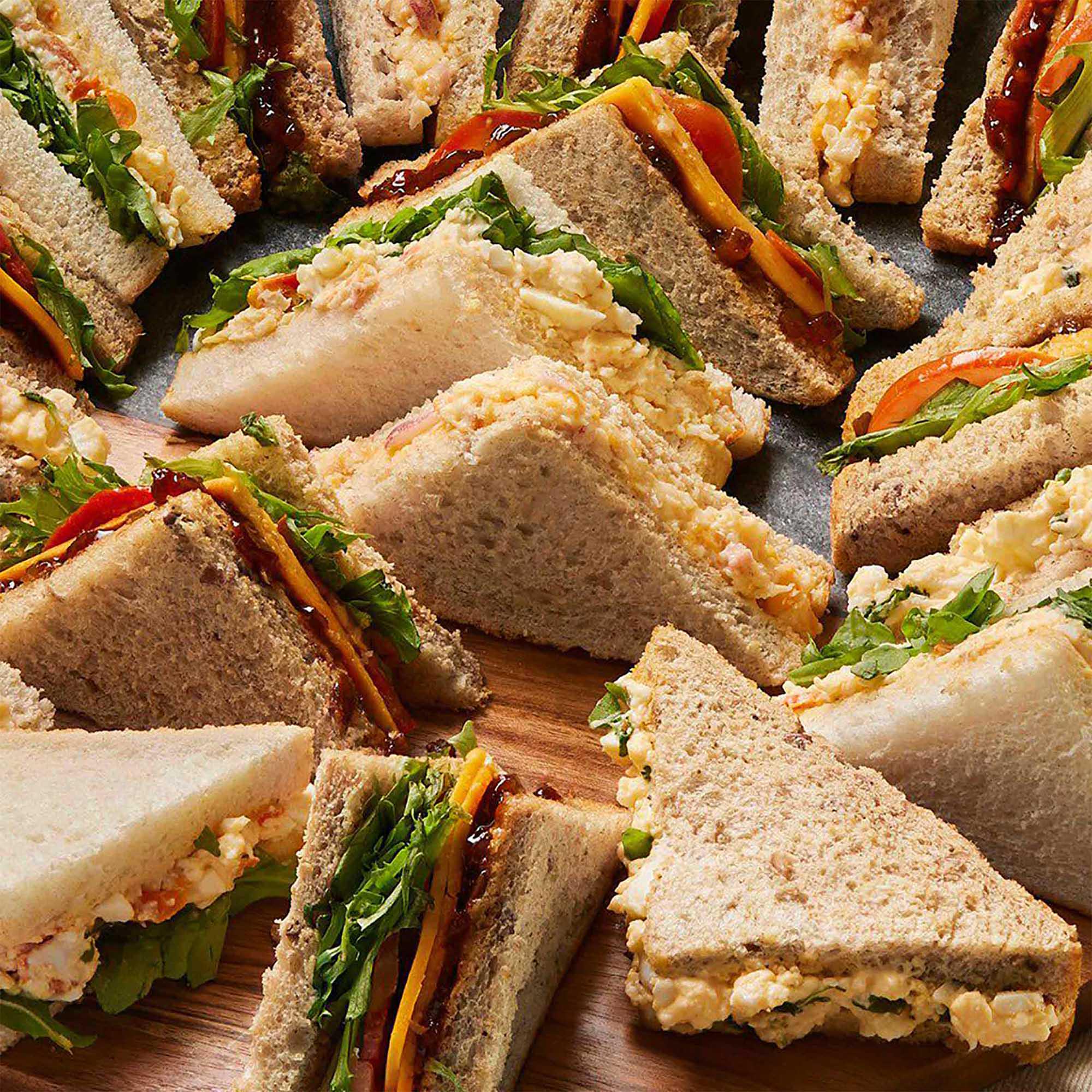 Sainsbury's Vegetarian Sandwich Platter (20 Quarters) thumbnail 3