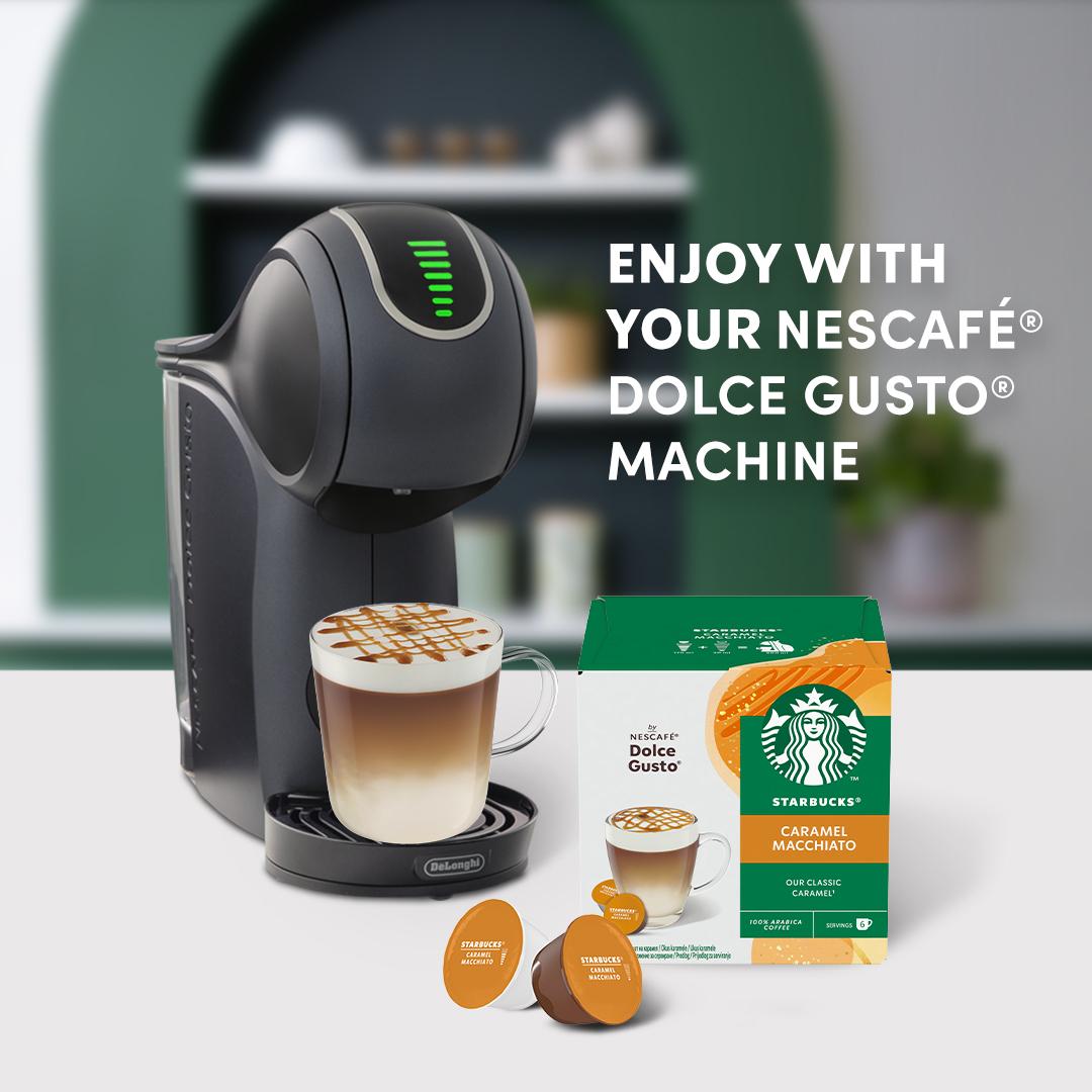 Starbucks by Nescafé Dolce Gusto Caramel Macchiato Coffee Pods 6 Drinks, x12 thumbnail 2