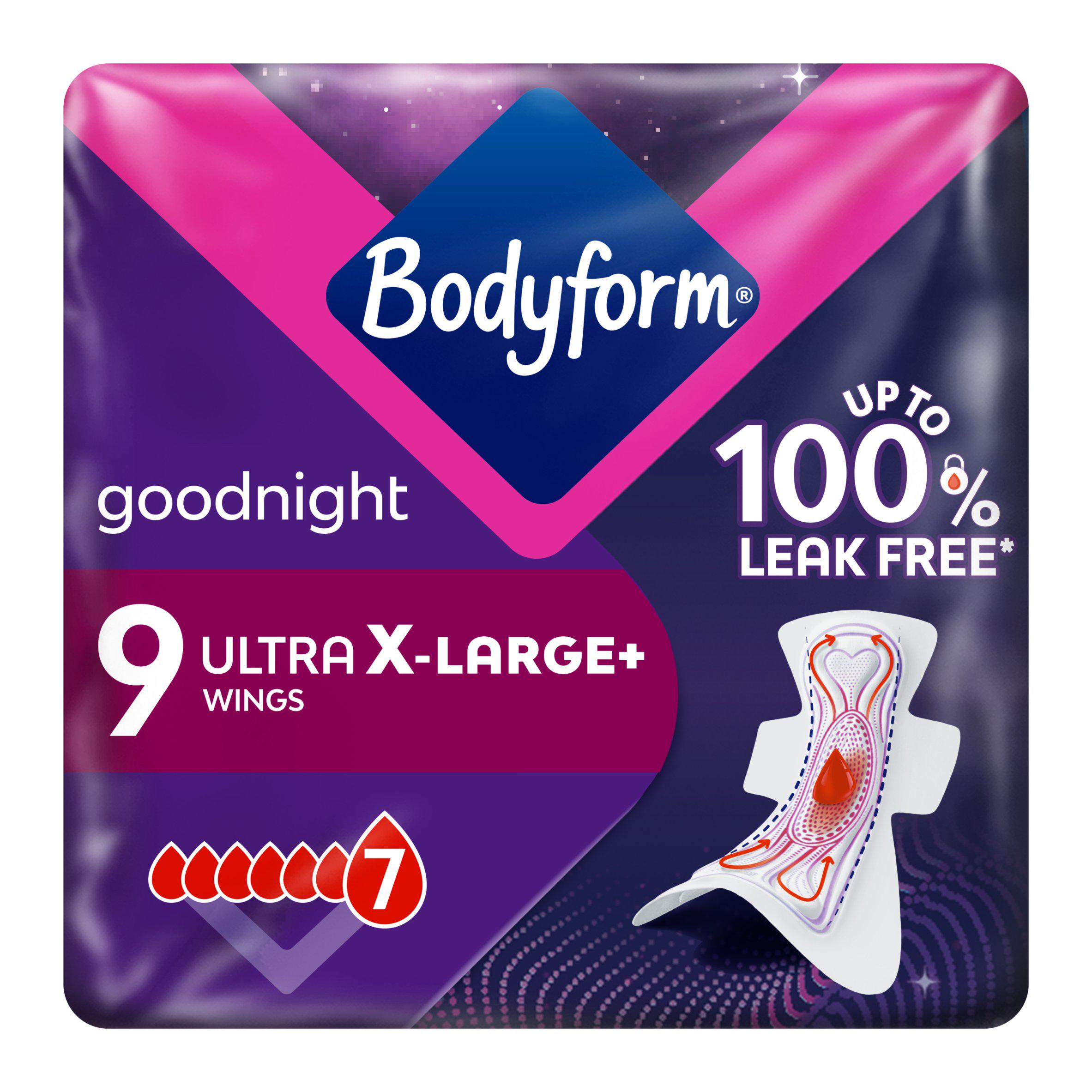 Bodyform Ultra Night Extra Sanitary Towels