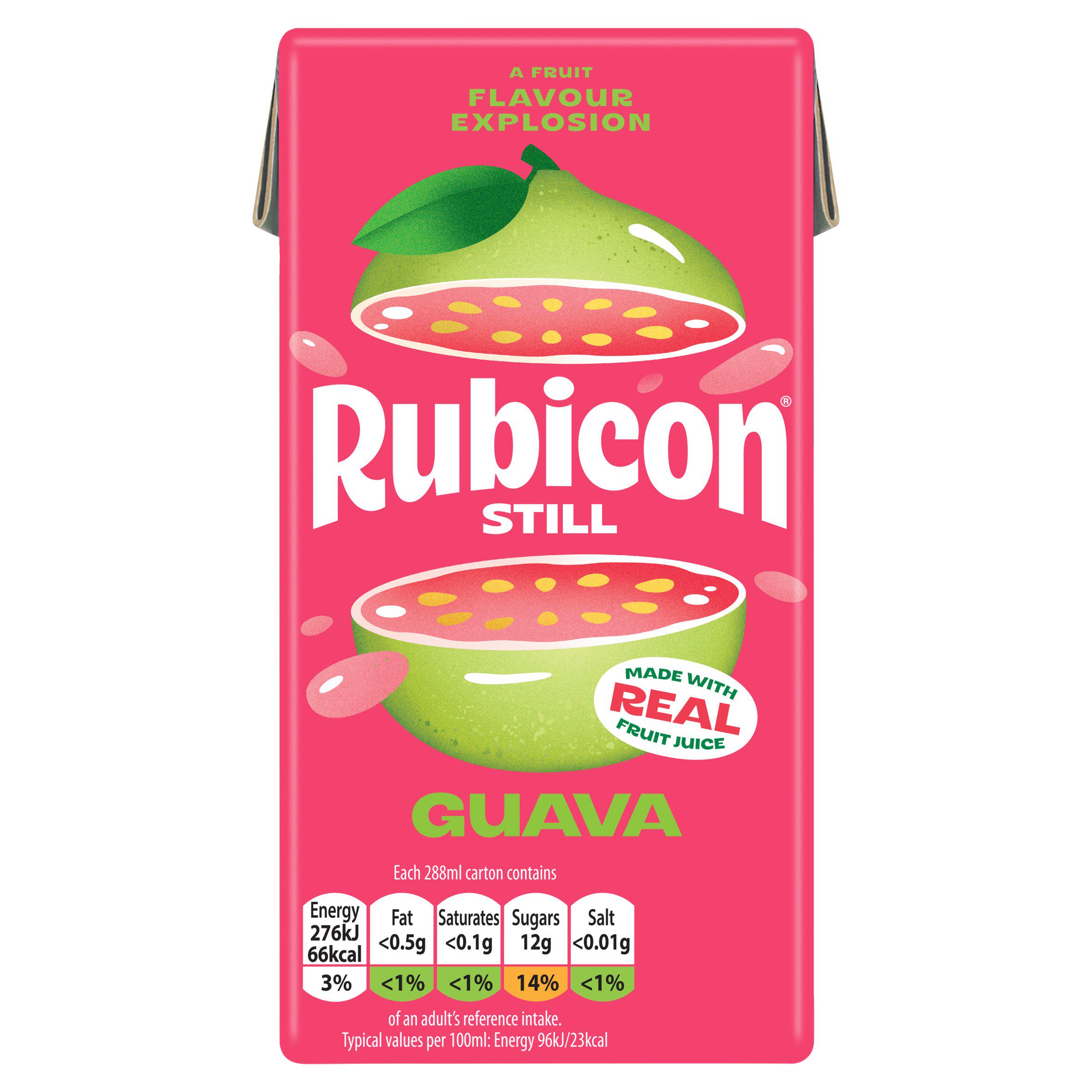 Rubicon Still Guava Fruit Juice Drink 288ml