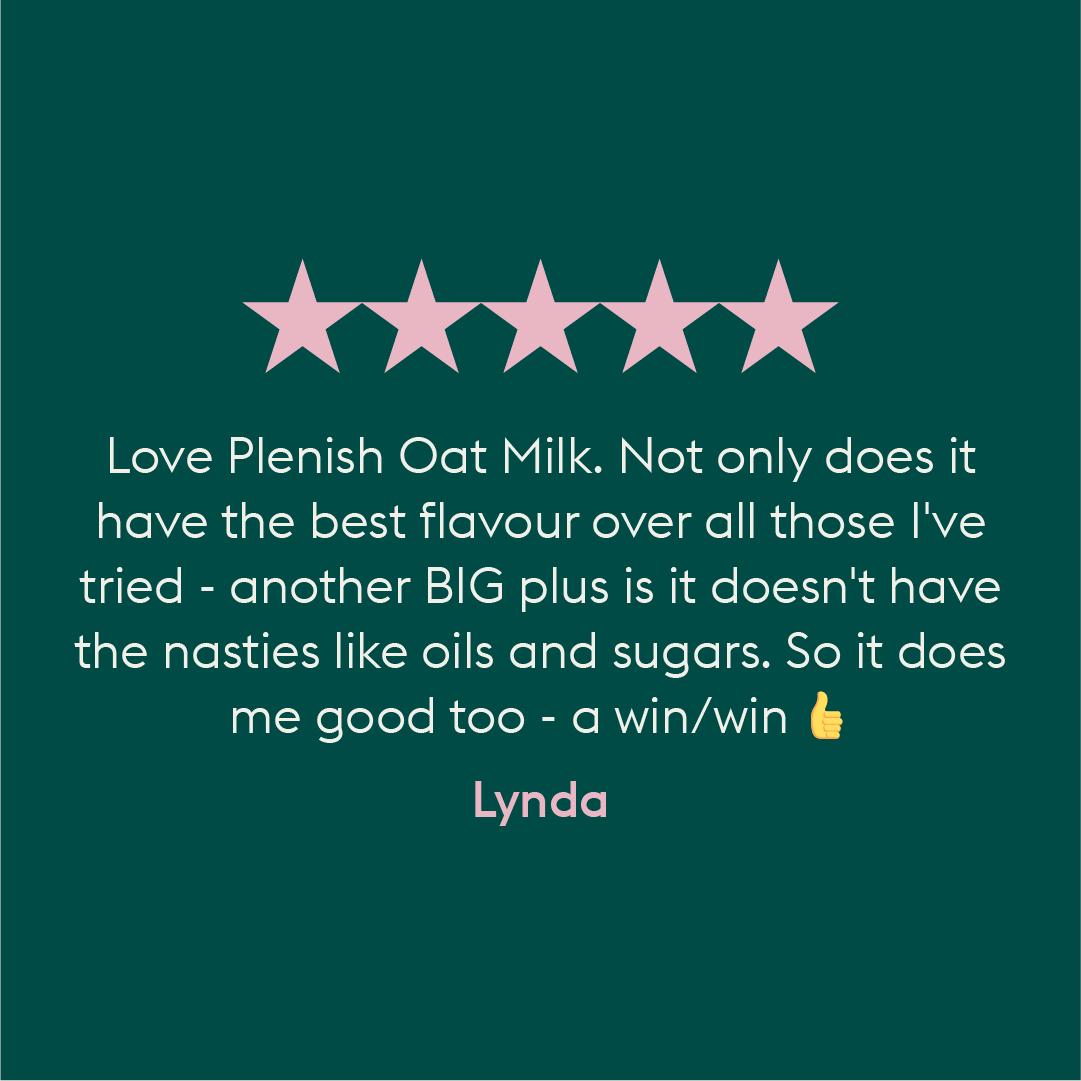 Plenish  1L Chilled Dairy Free Organic Oat Drink thumbnail 4