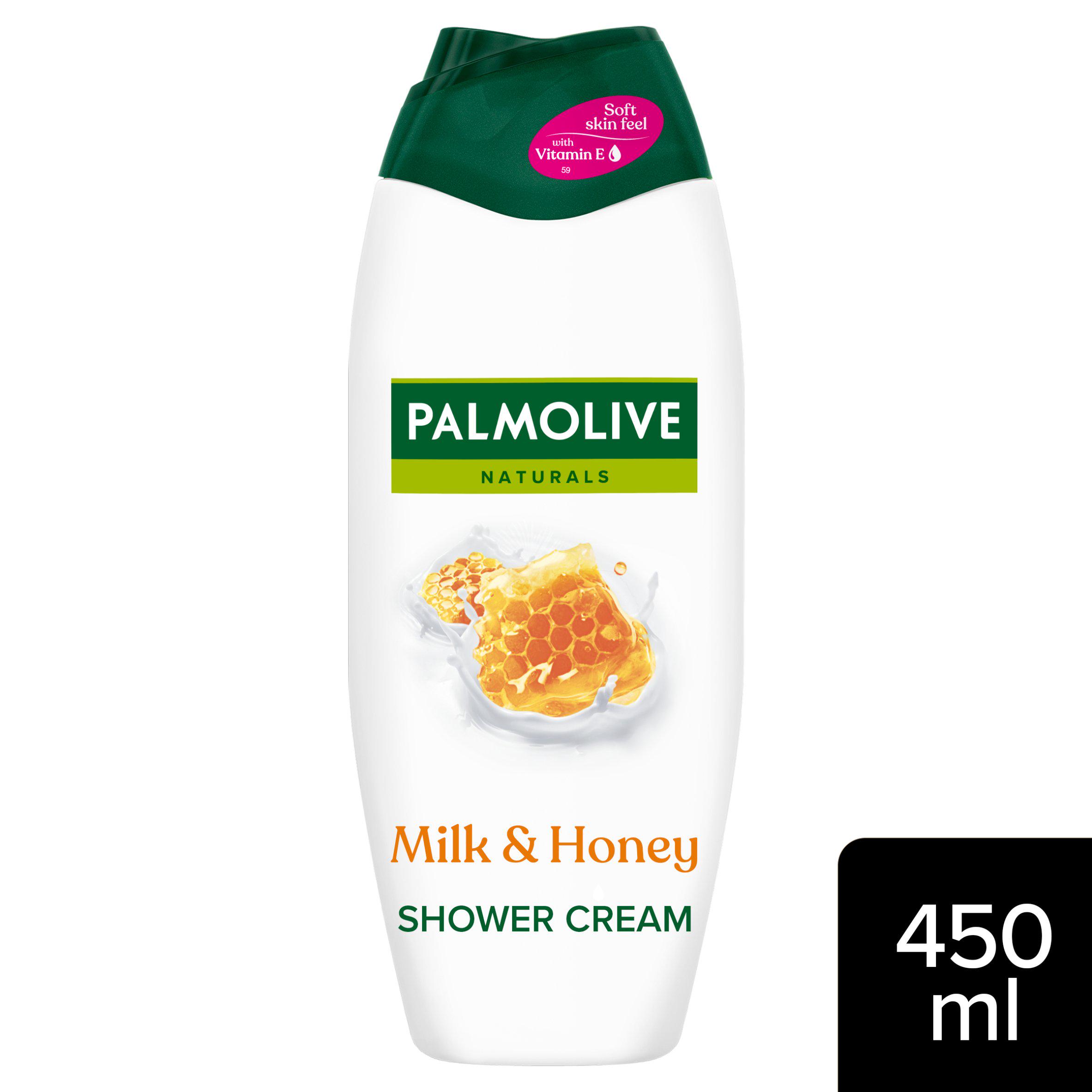 Palmolive Naturals Plant Based Milk & Honey Body Wash Shower Gel