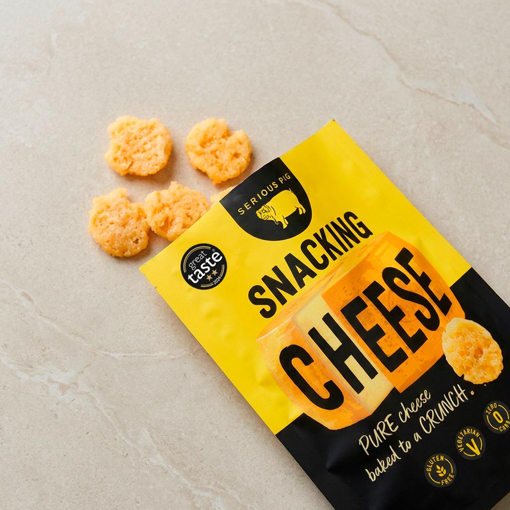 Serious Pig Crunchy Snacking Cheese 24g thumbnail 3