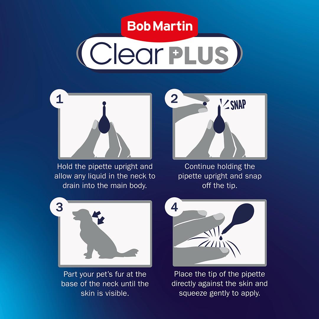 Bob Martin Clear Plus Spot On Flea & Tick Treatment for Small Dogs thumbnail 4