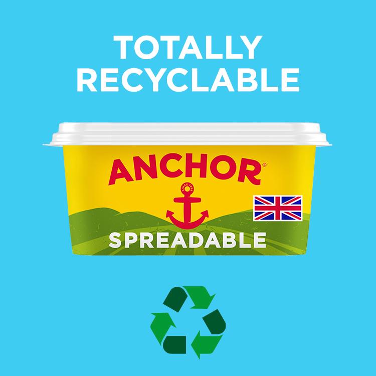 Anchor Spreadable Blend of Butter & Rapeseed Oil Spread 750g thumbnail 5