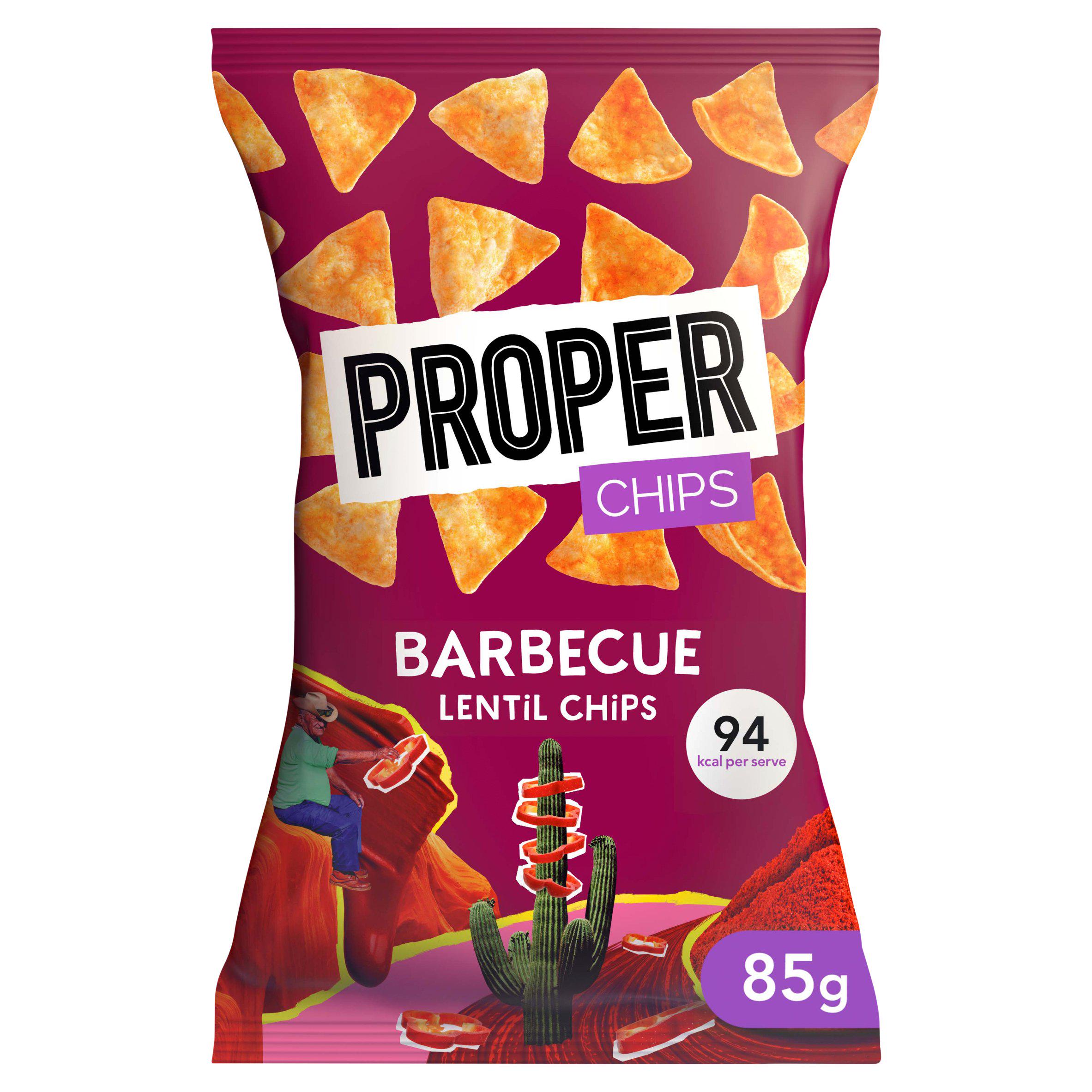 Properchips Barbecue Lentil Chips